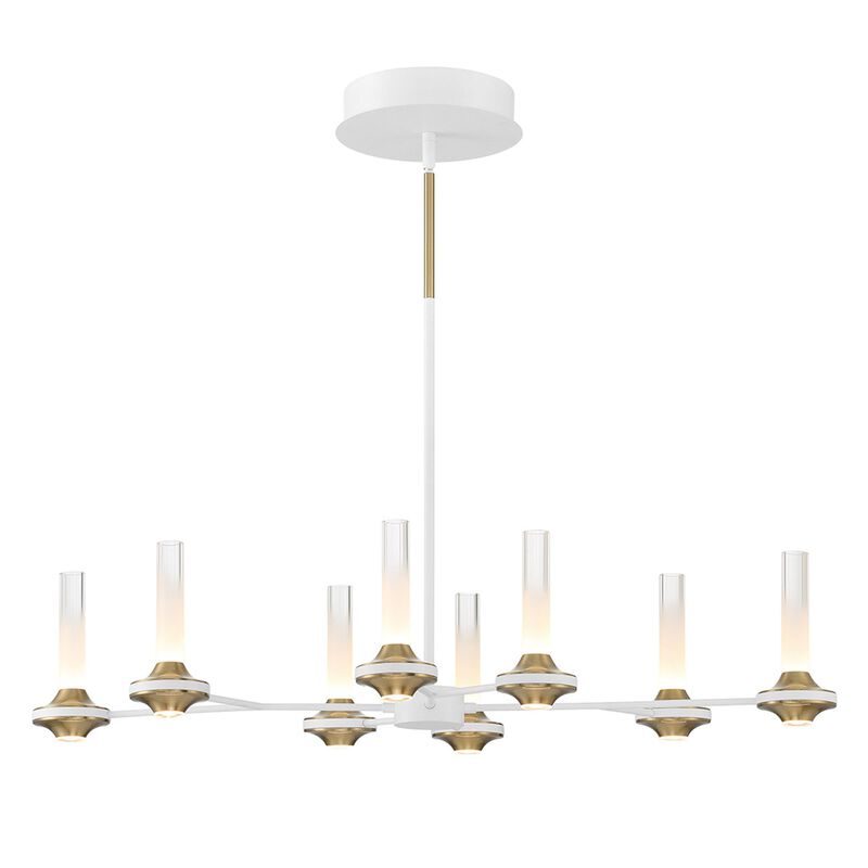 Torcia 36 Inch Chandelier by Eurofase Lighting