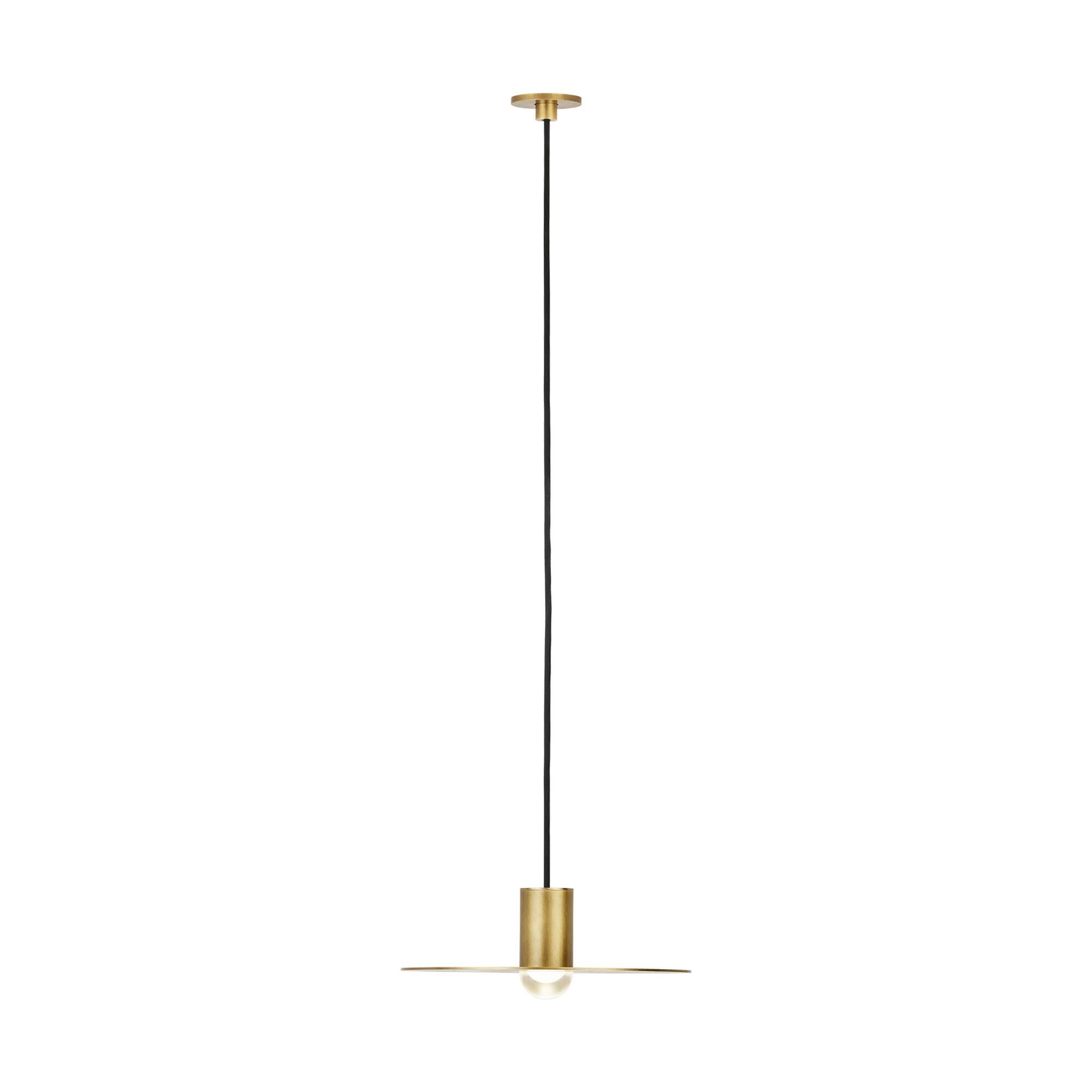 Shown in Natural Brass finish and Acrylic glass