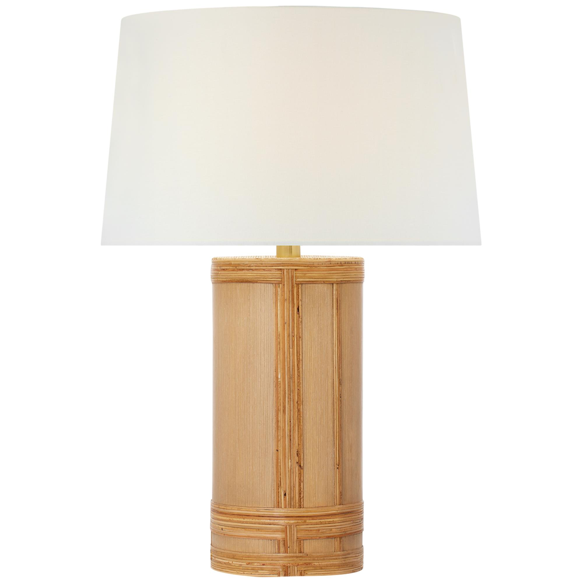 Shown in Light Oak and Natural Rattan finish