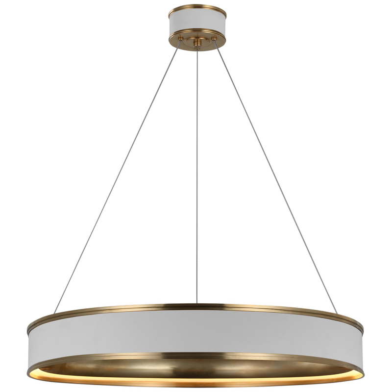 Visual Comfort Signature Collection Chapman & Myers Connery 30 Inch LED Chandelier
