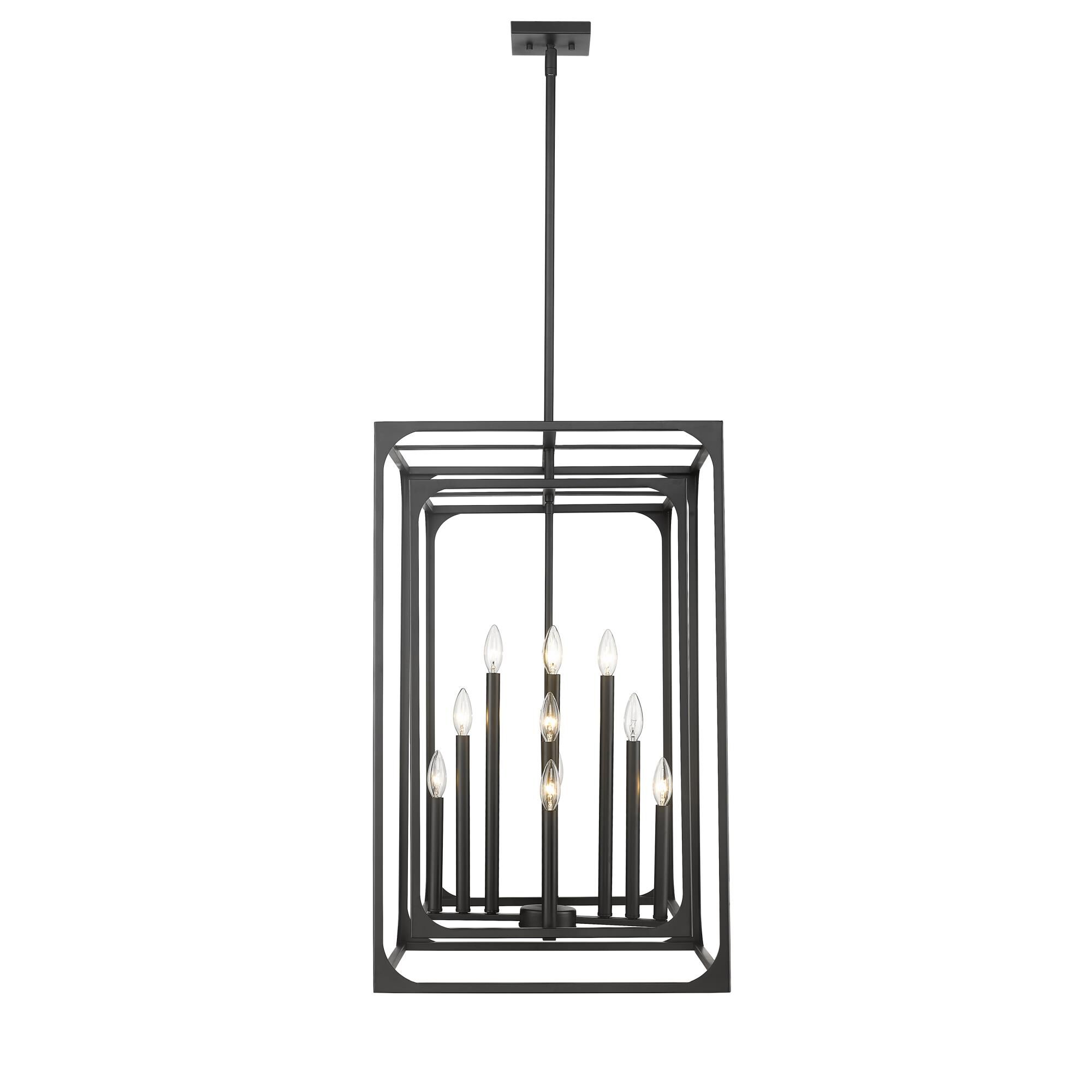 Shown in Matte Black finish and Steel shade