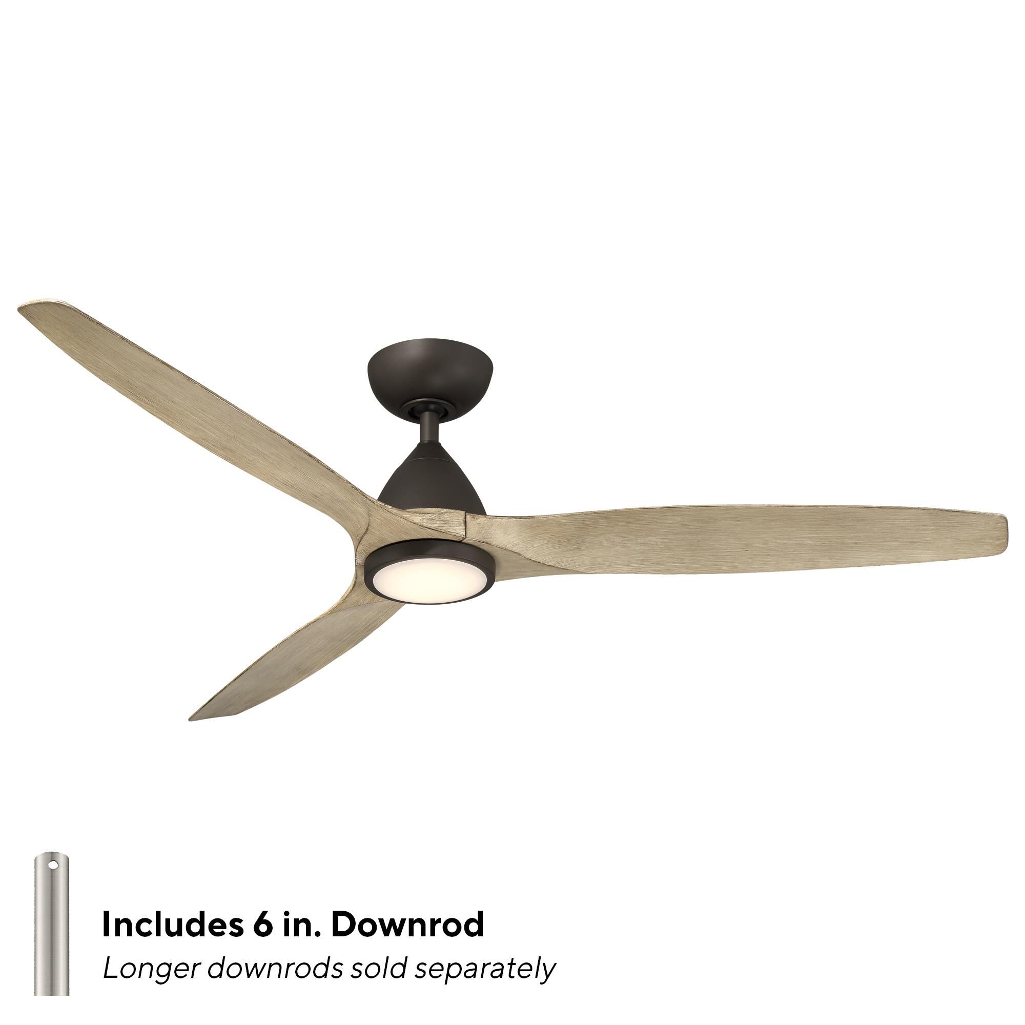 Skylark 62 Inch Ceiling Fan with Light Kit by Modern Forms