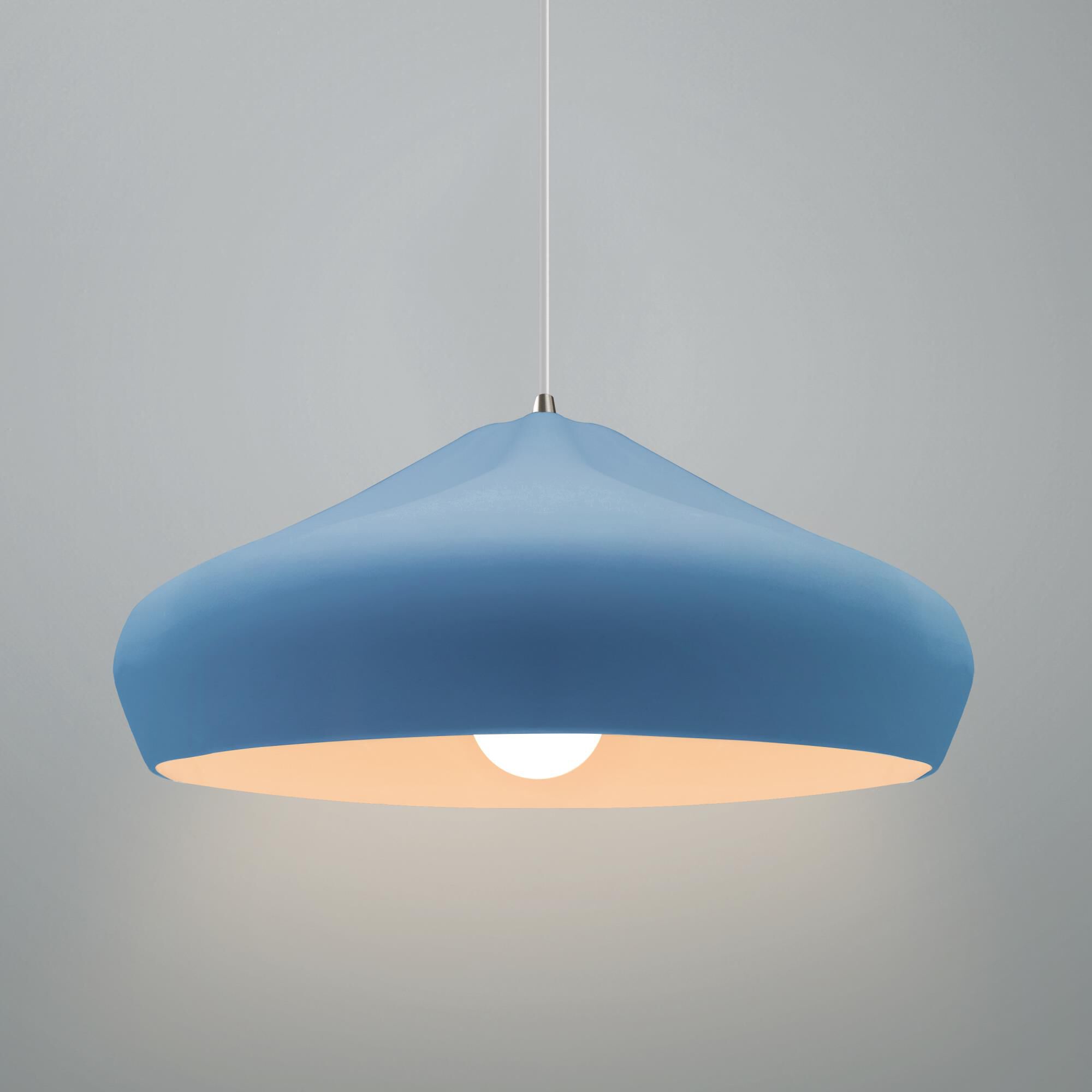 Radiance Crease 15 Inch Large Pendant by Justice Design Group