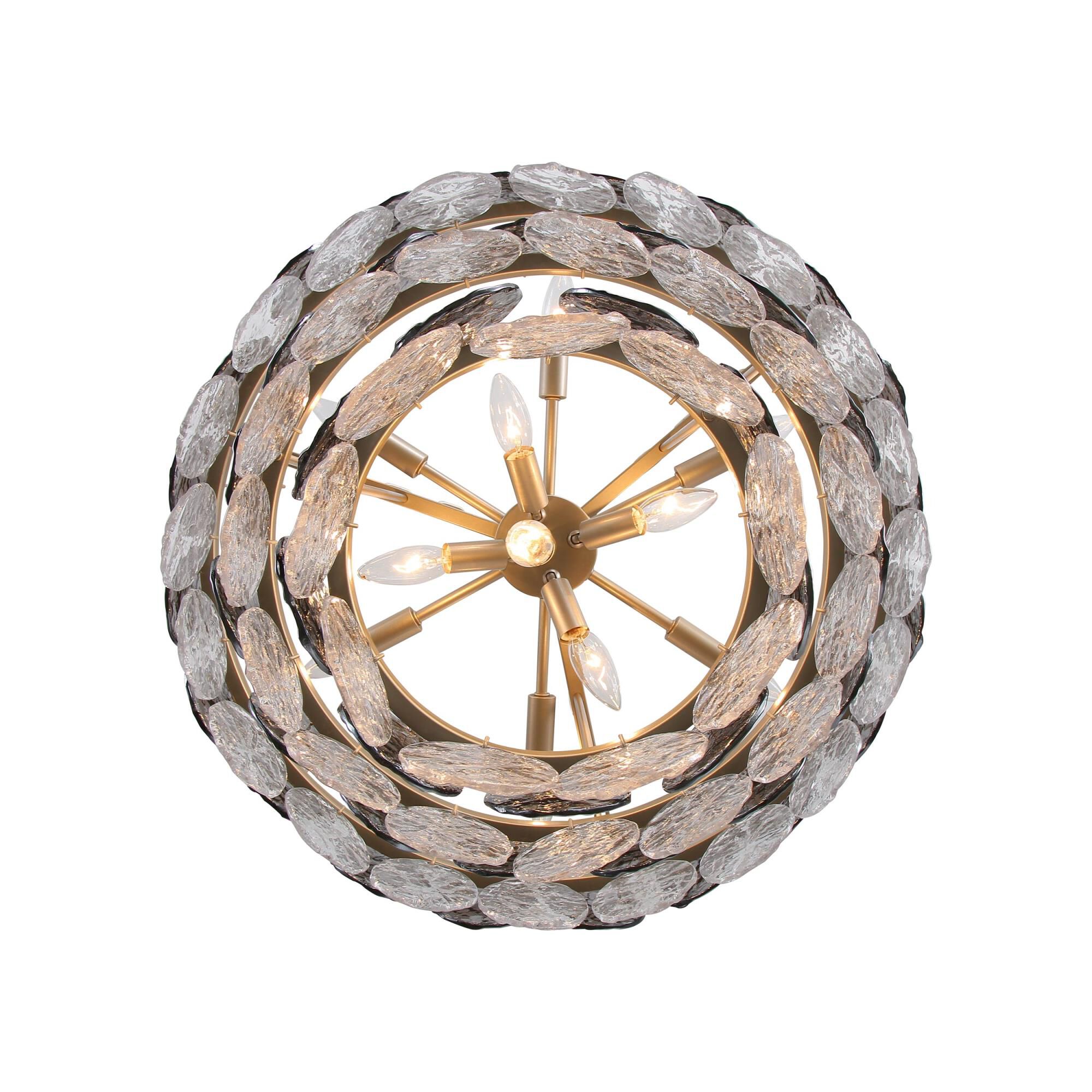 Cascada 27 Inch Large Pendant by Golden Lighting
