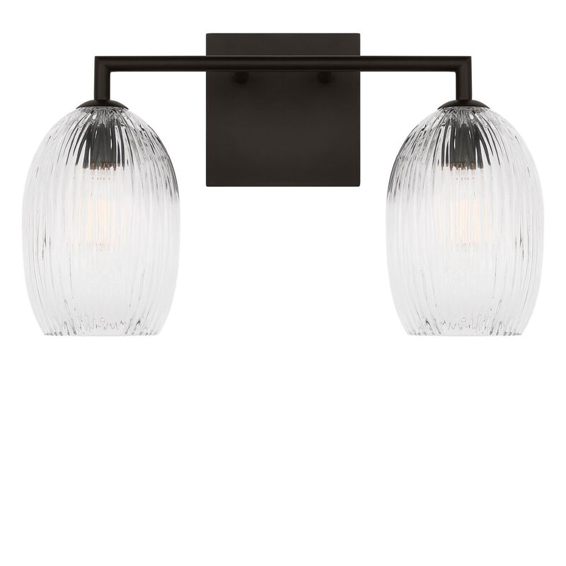 Hable Serafina 16 Inch 2 Light Bath Vanity Light by Visual Comfort Studio