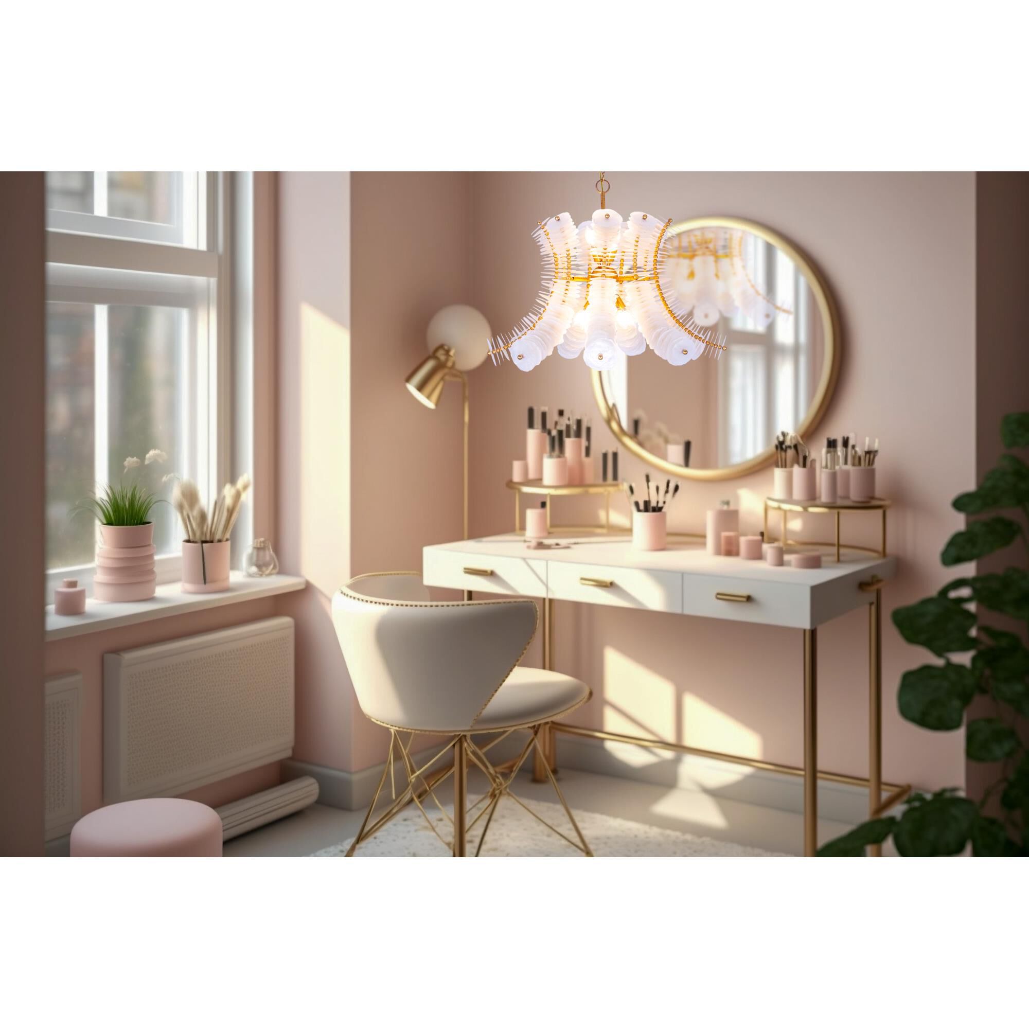 Gossamer Large Pendant by Kalco Lighting