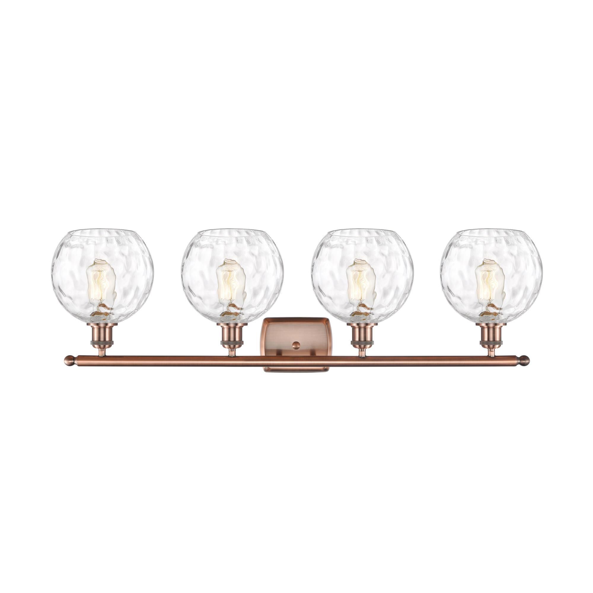 Bruno Marashlian Athens Water Glass 36 Inch 4 Light Bath Vanity Light by Innovations Lighting