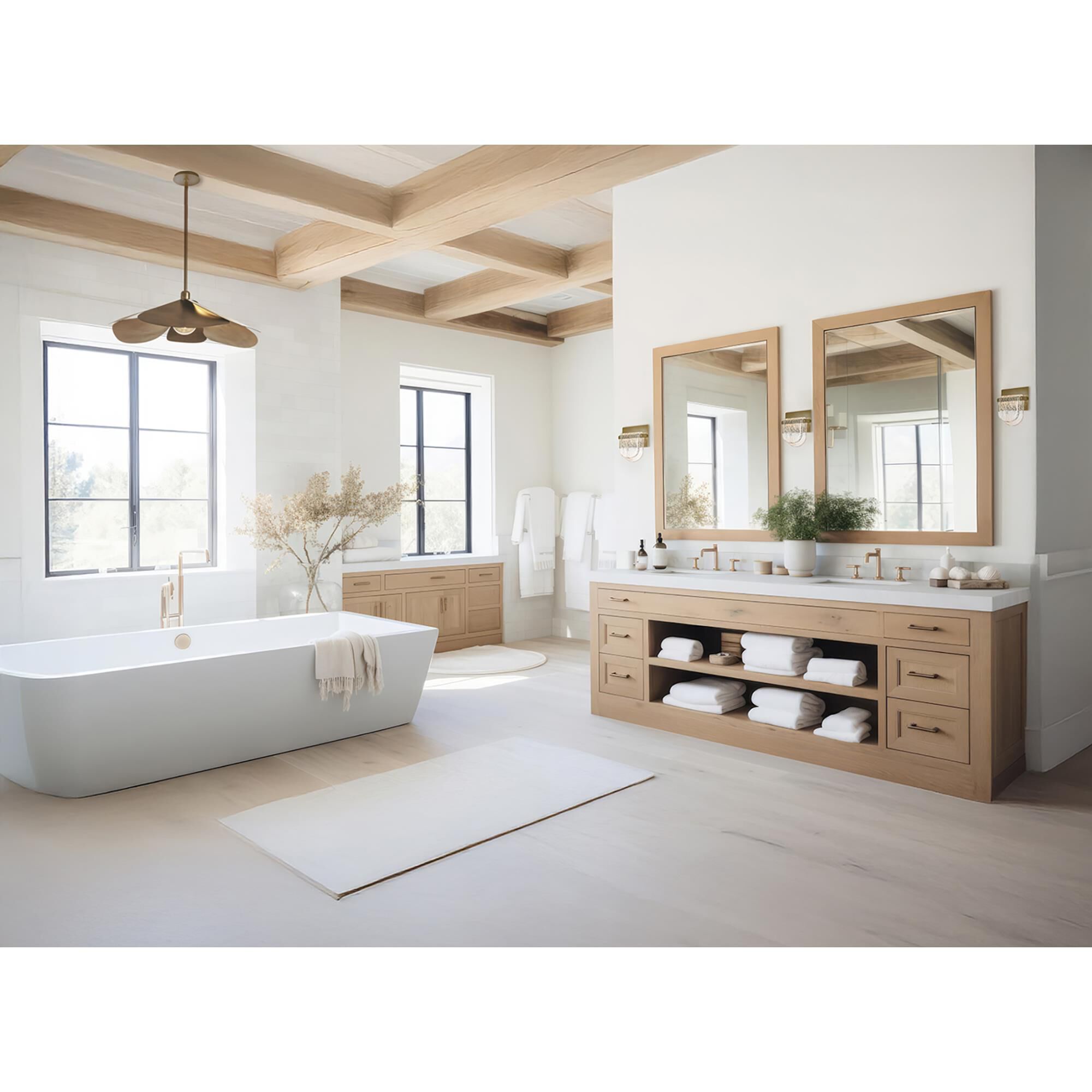 Hana 29 Inch Large Pendant by Hubbardton Forge