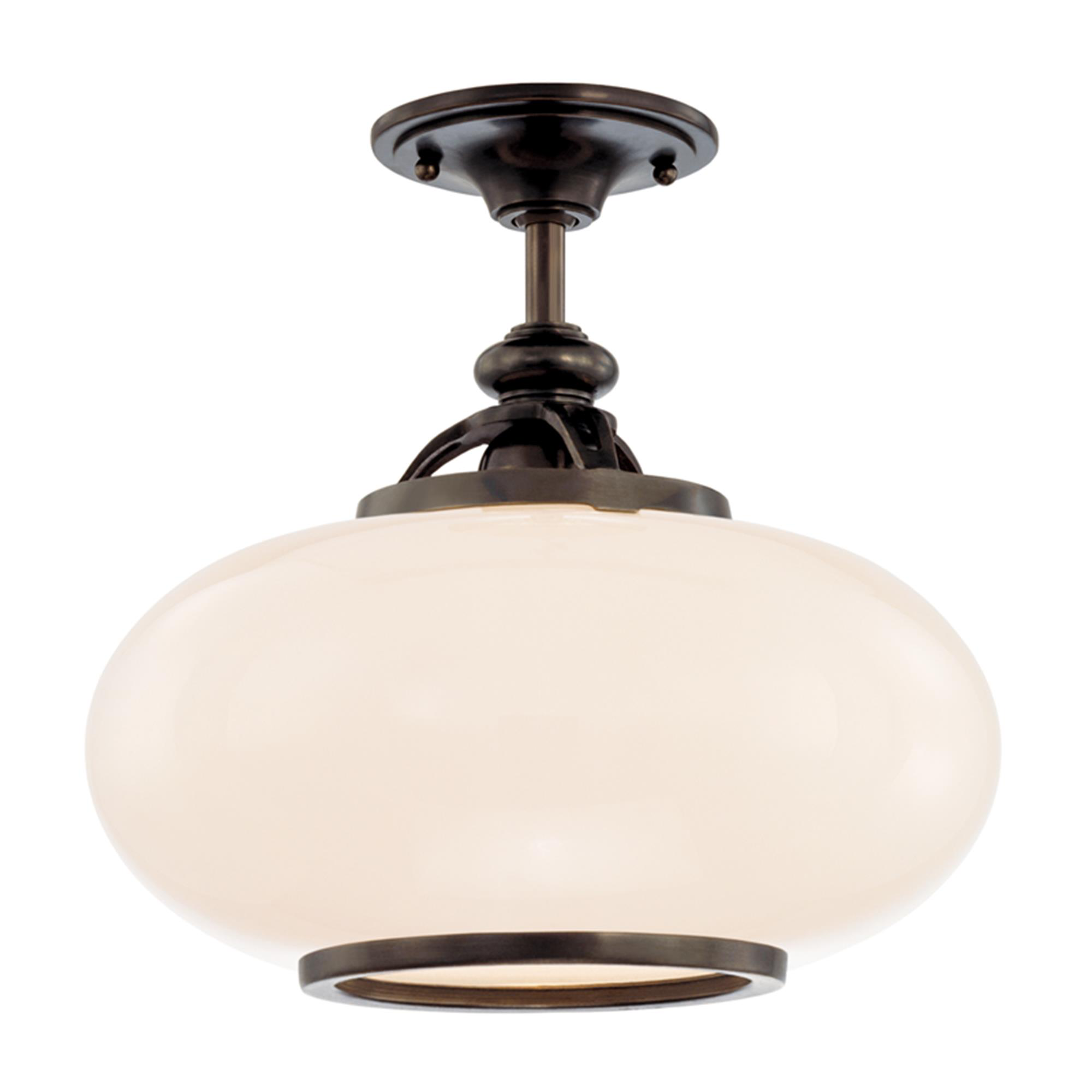 Canton 15 Inch Semi Flush Mount,