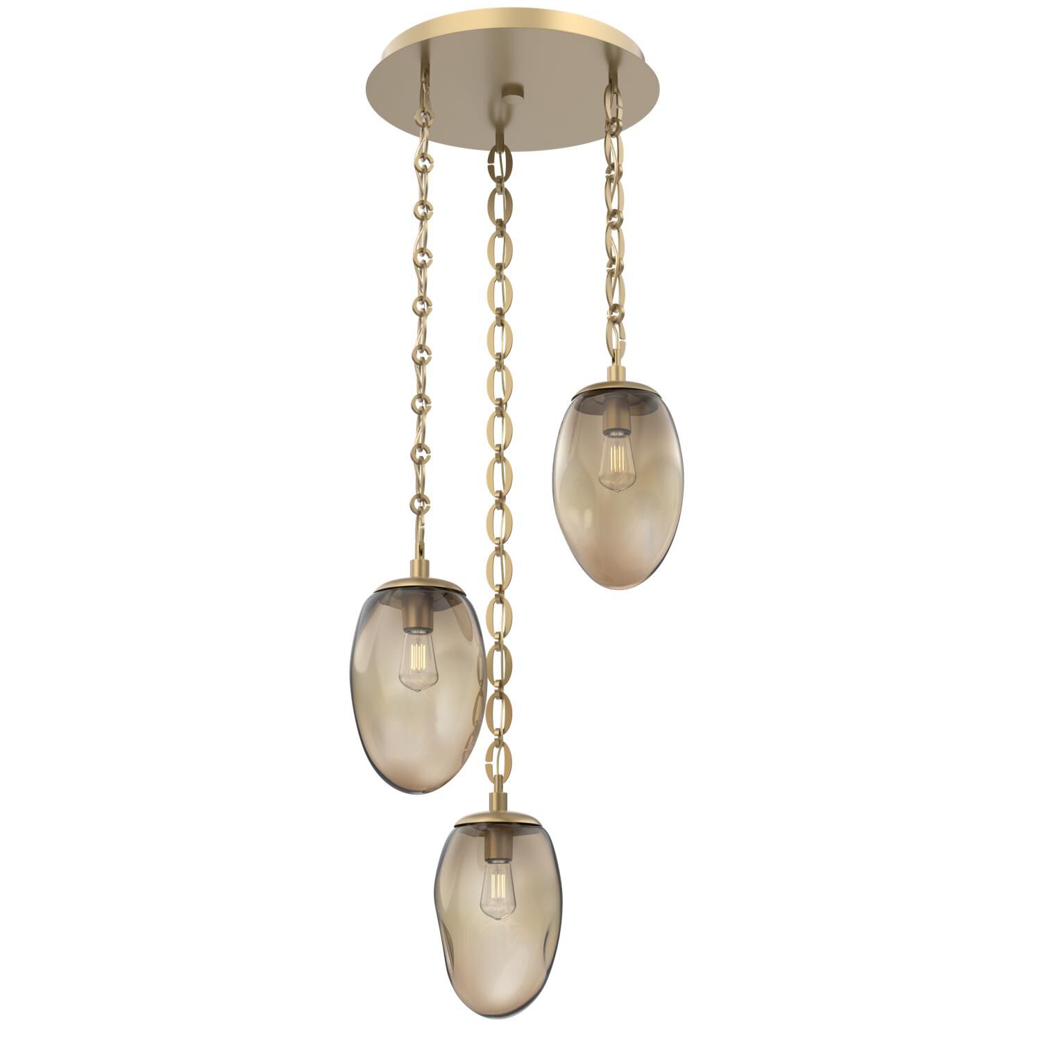 Levi Wilson Meteo Bulb 20 Inch Multi Light Pendant by Hammerton Studio