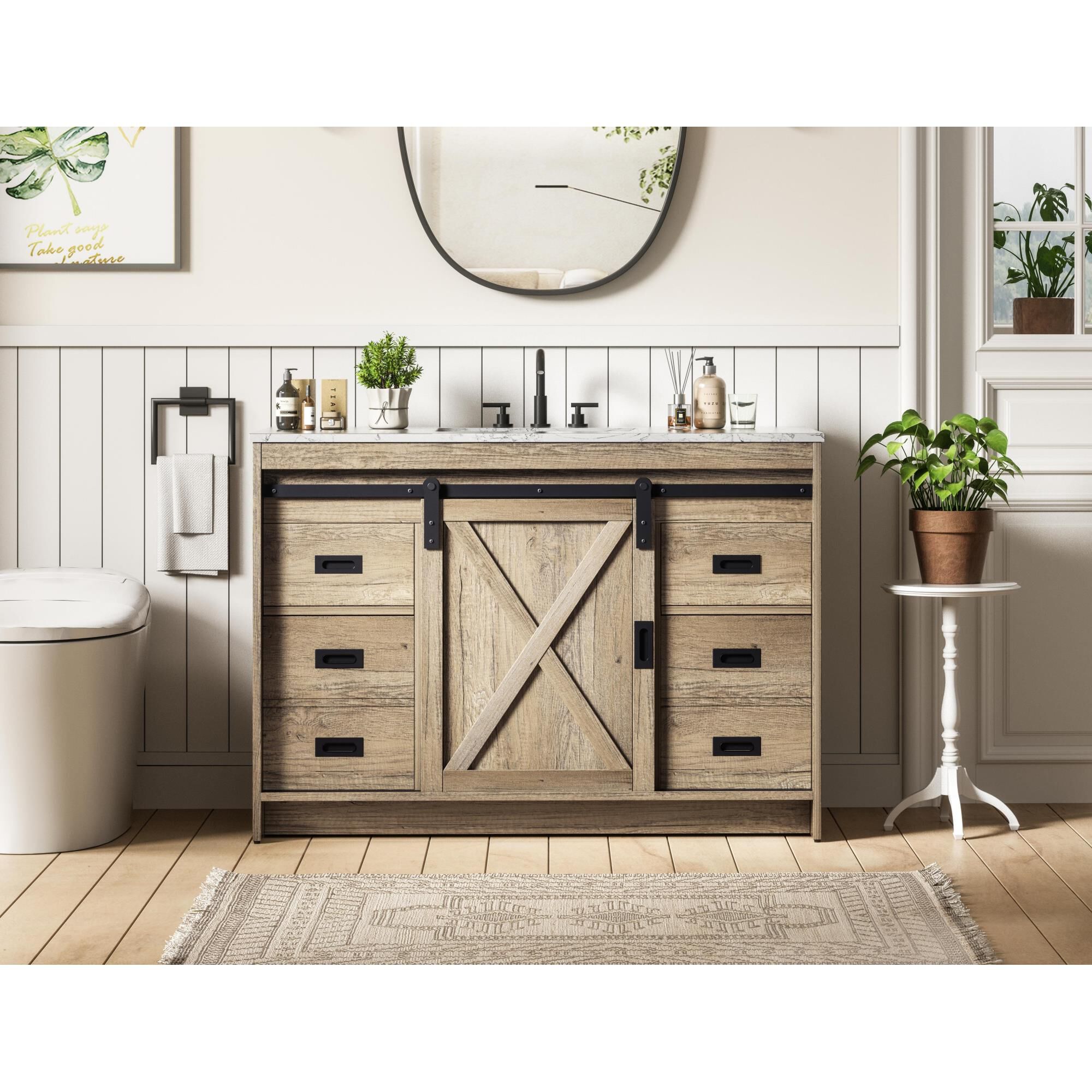 Shown in Natural Oak finish