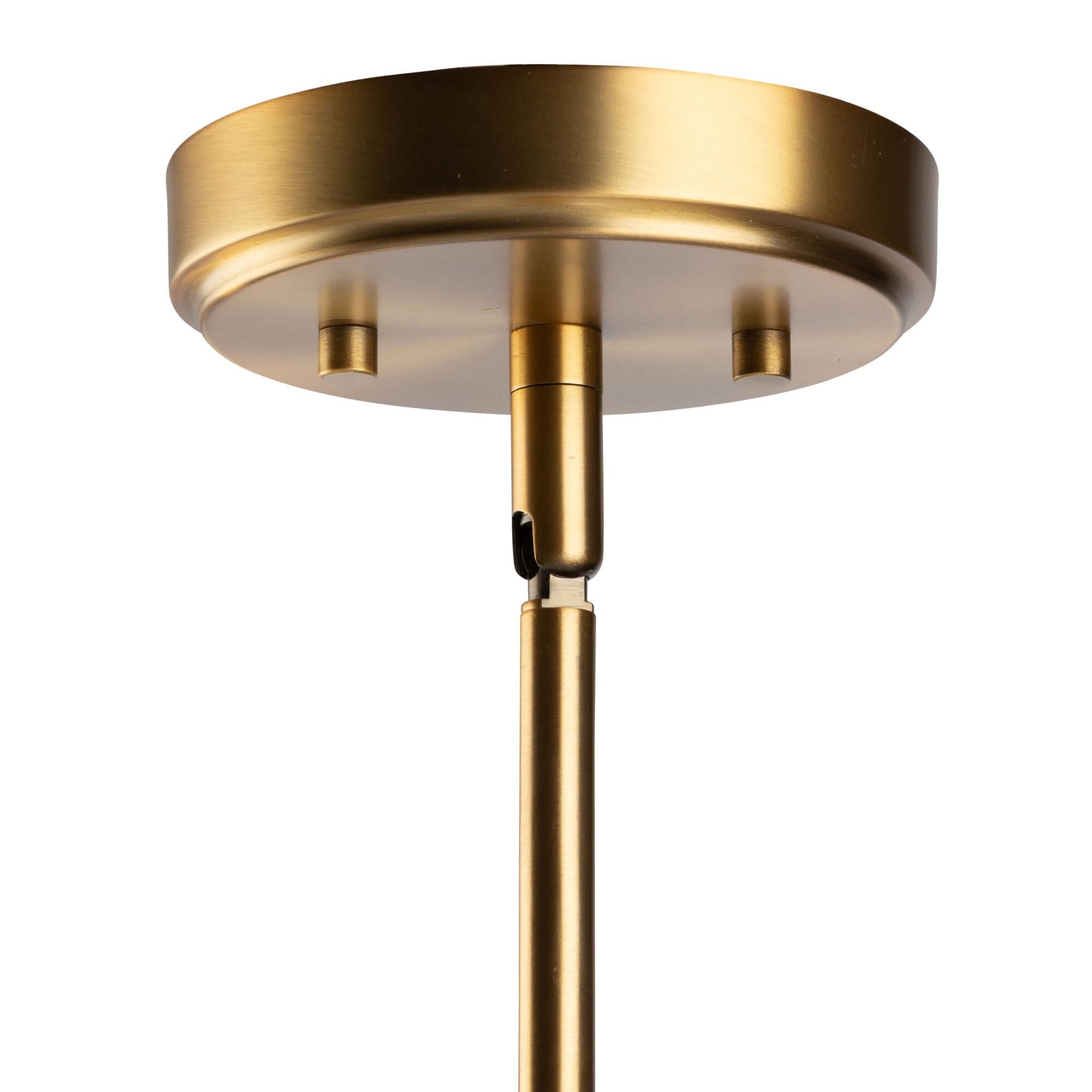 Shown in Black and Harvest Brass finish