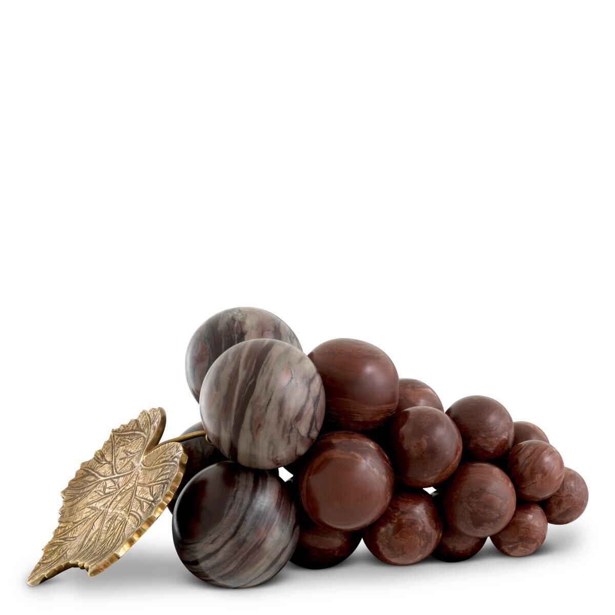 Shown in Vintage Brass, Red Marble finish