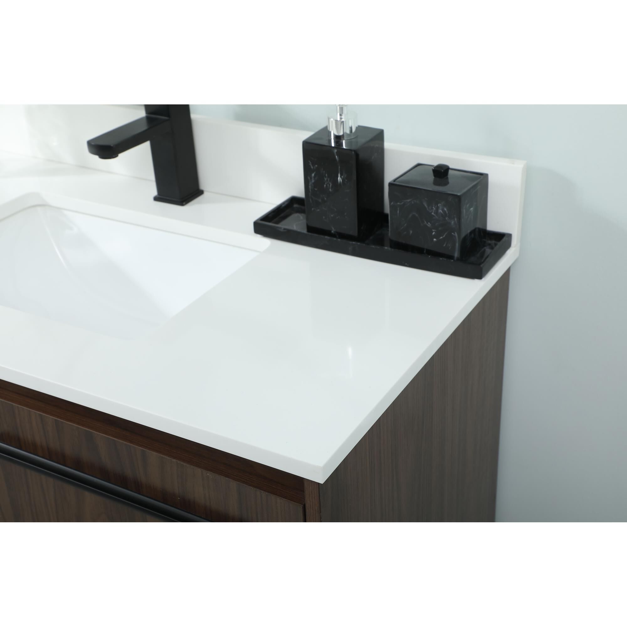 Shown in Walnut finish