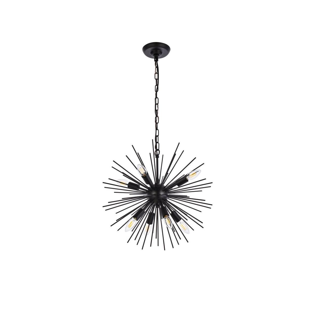 Timber 20 Inch Large Pendant by Elegant Lighting