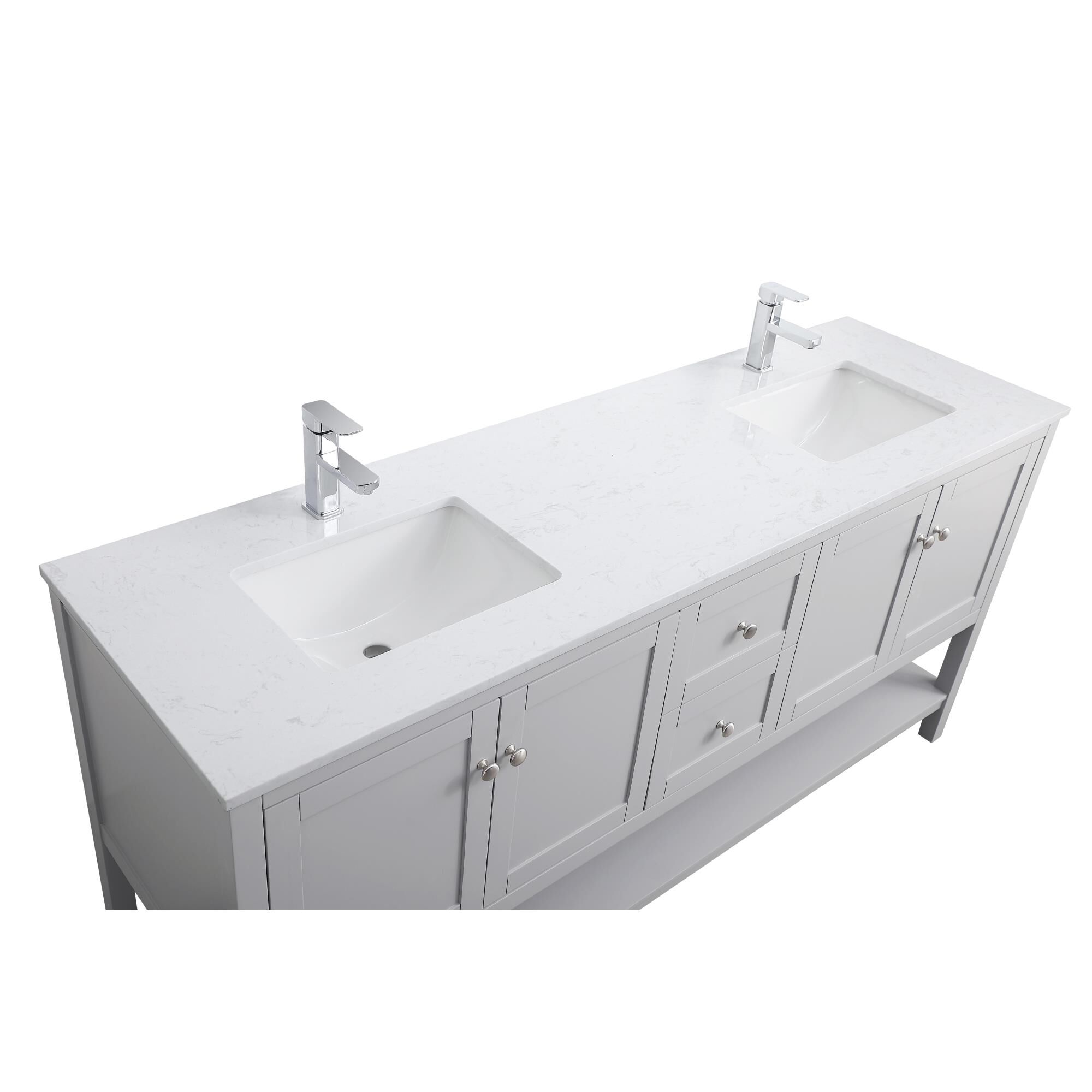 Shown in Grey finish