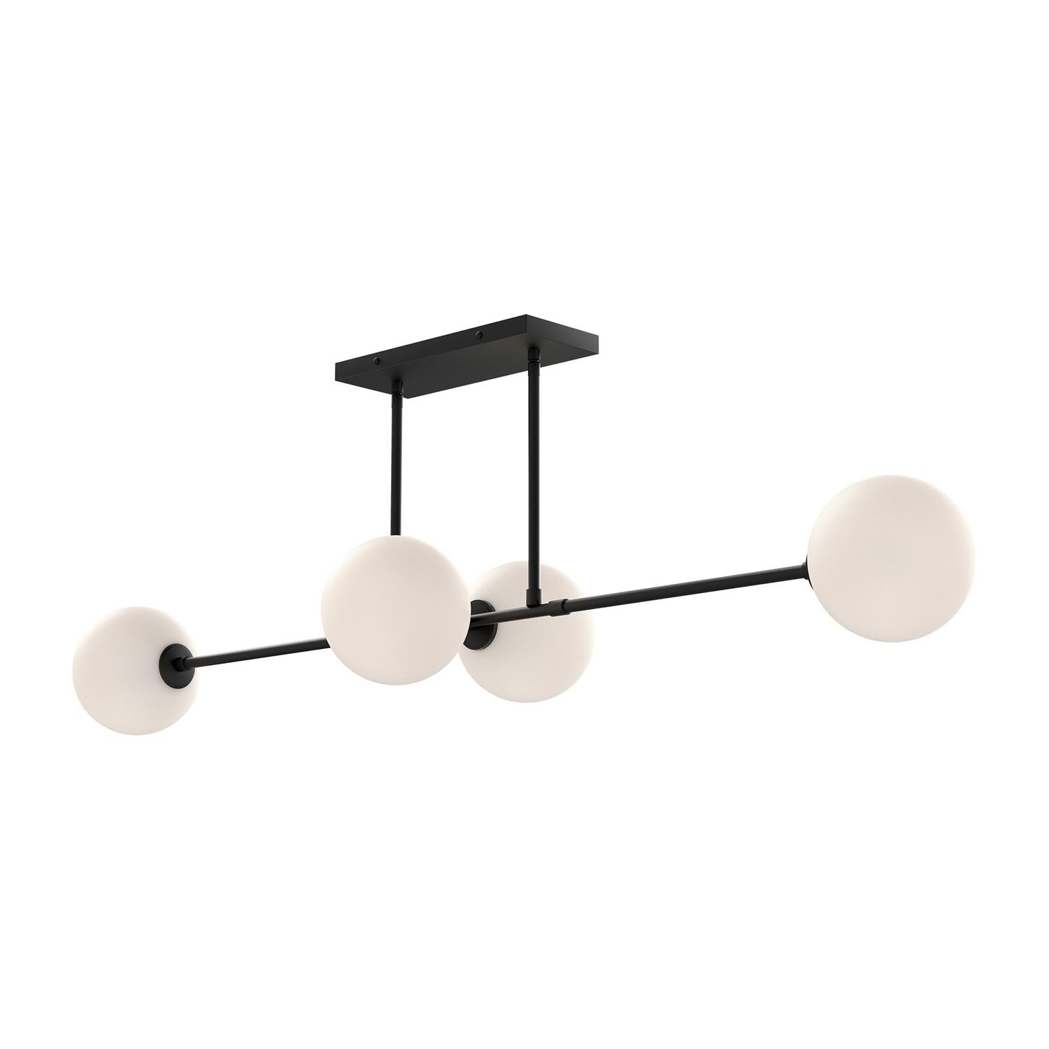 Cassia 48 Inch 4 Light Linear Suspension Light by Alora Mood