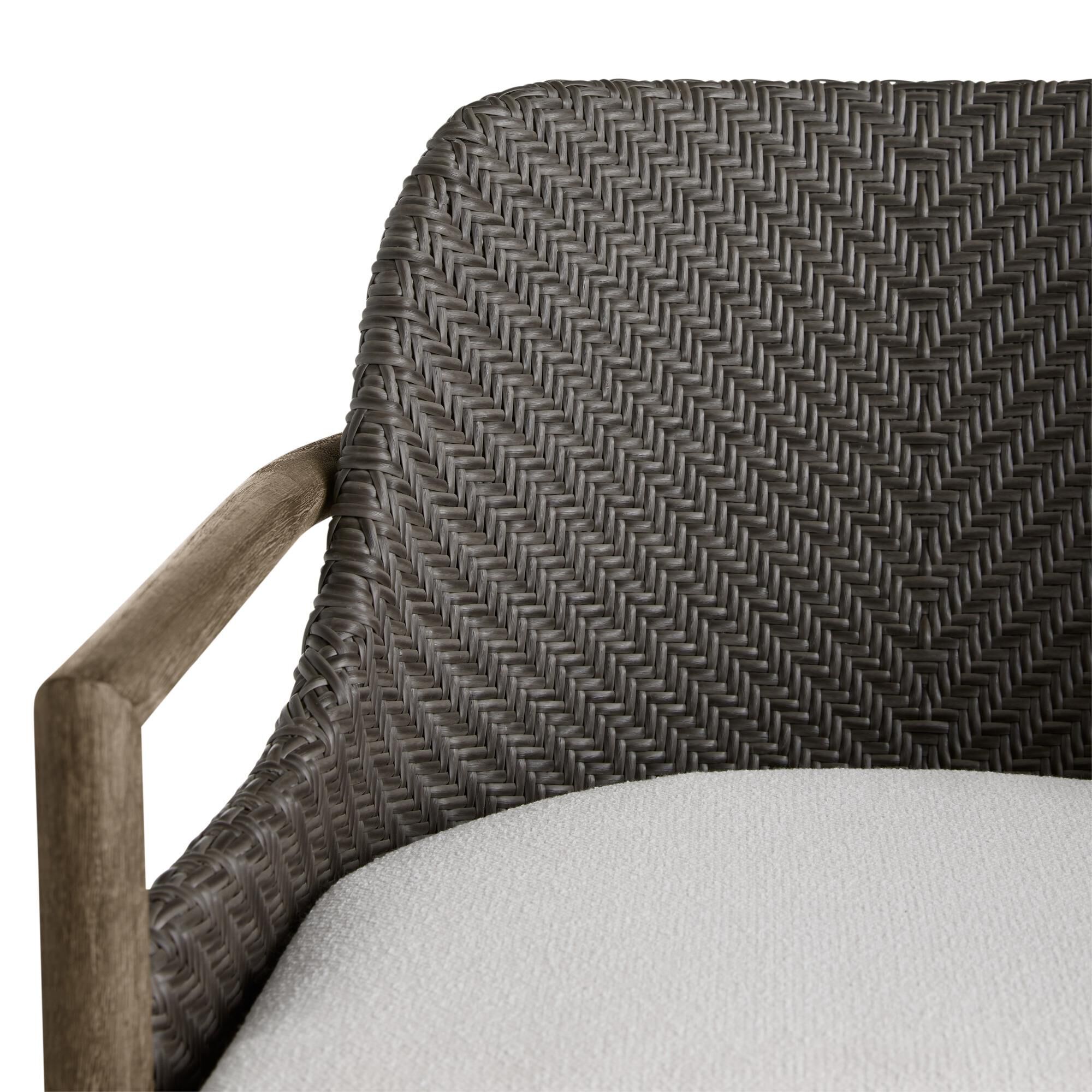 Shown in Pearl and Dark Gray Wash finish