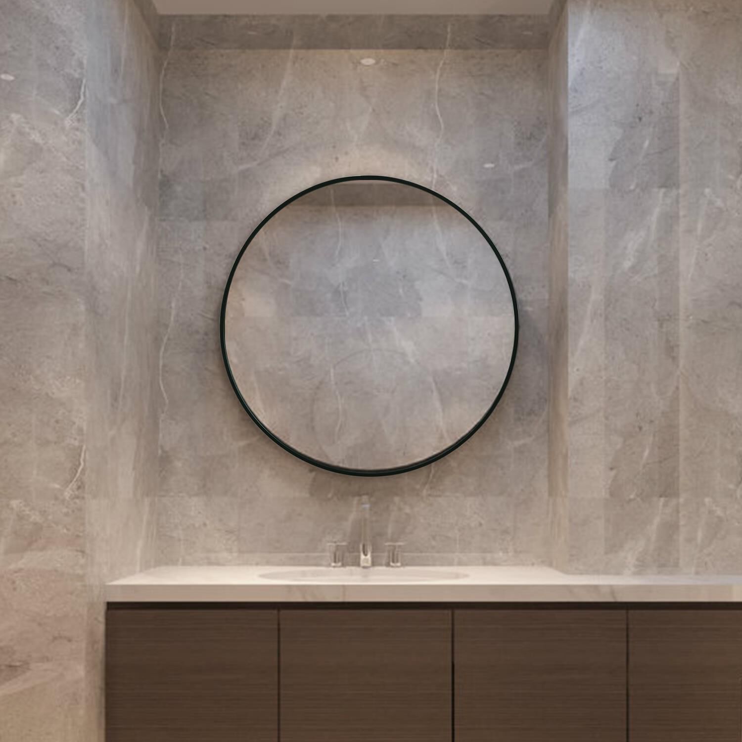 En Passant Bathroom Mirror by Decor Wonderland