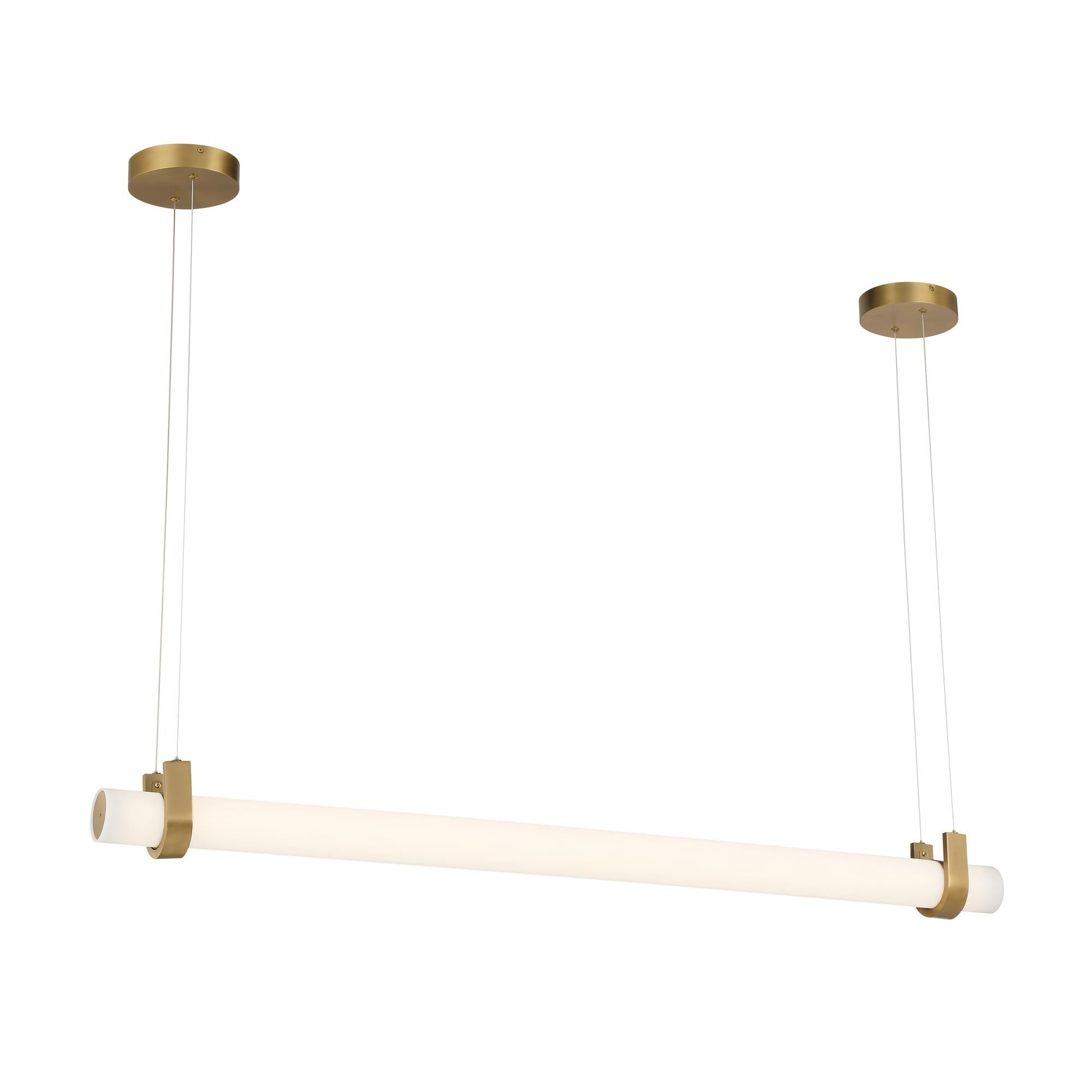 Shown in Legacy Brass finish and Etched Opal glass