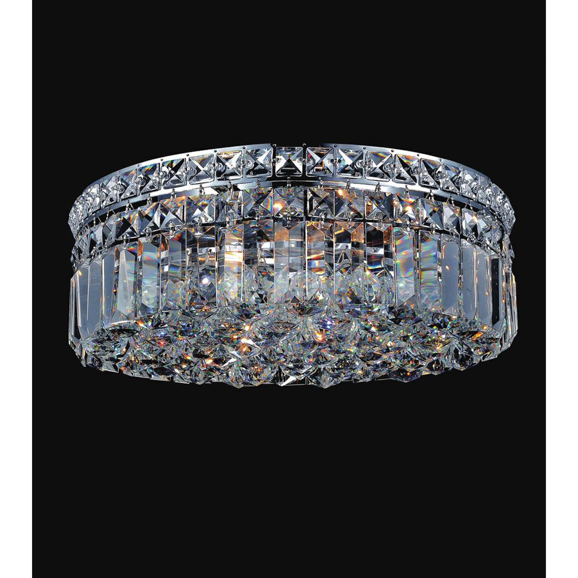 Colosseum 14 Inch 4 Light Flush Mount by CWI Lighting