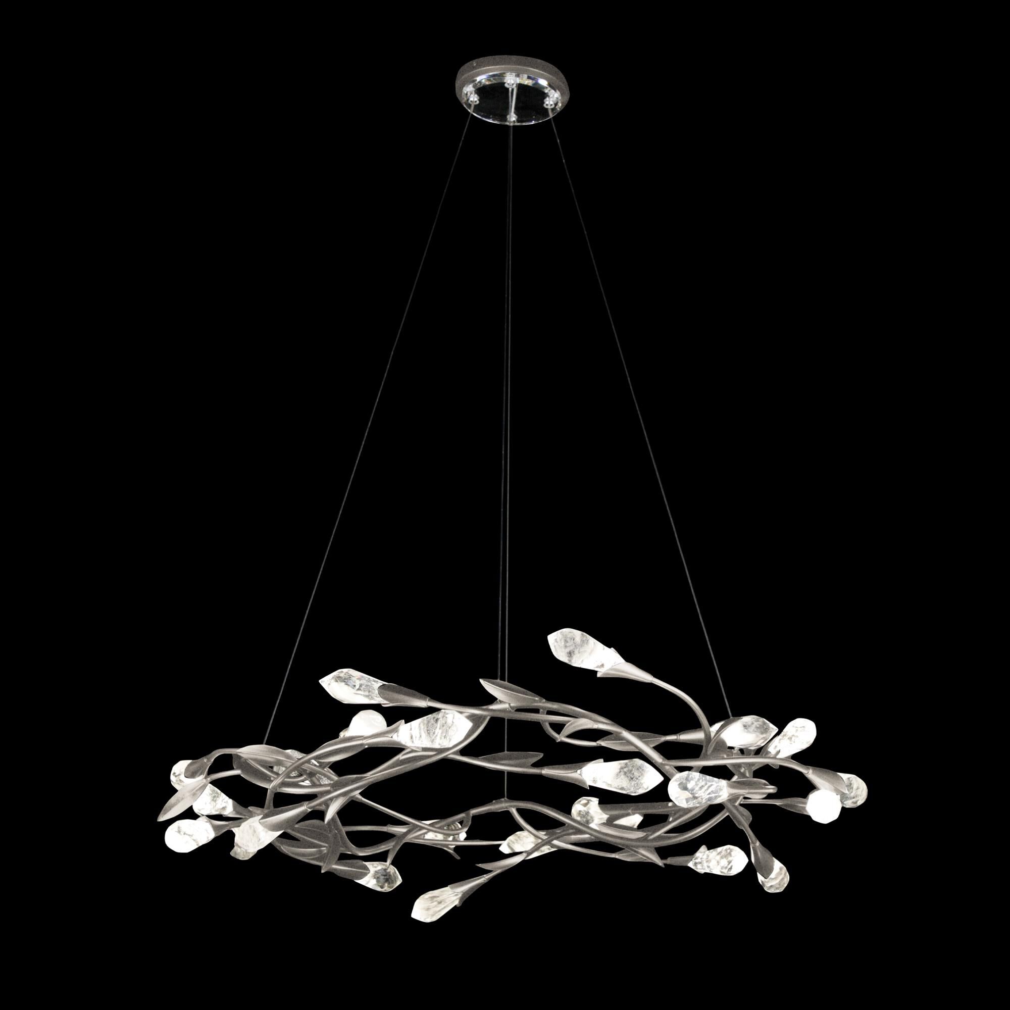 Shown in Antique Silver finish