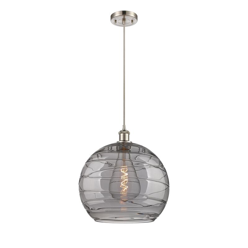 Bruno Marashlian Athens Deco Swirl 14 Inch Large Pendant by Innovations Lighting