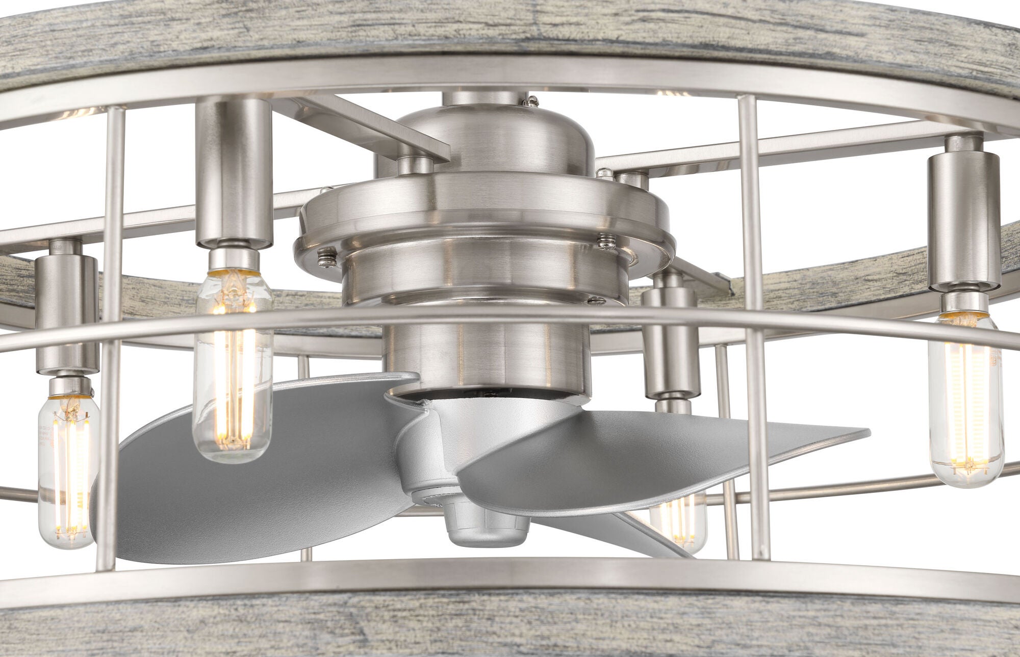 Haven 22 Inch Chandelier Ceiling Fan with Light Kit,