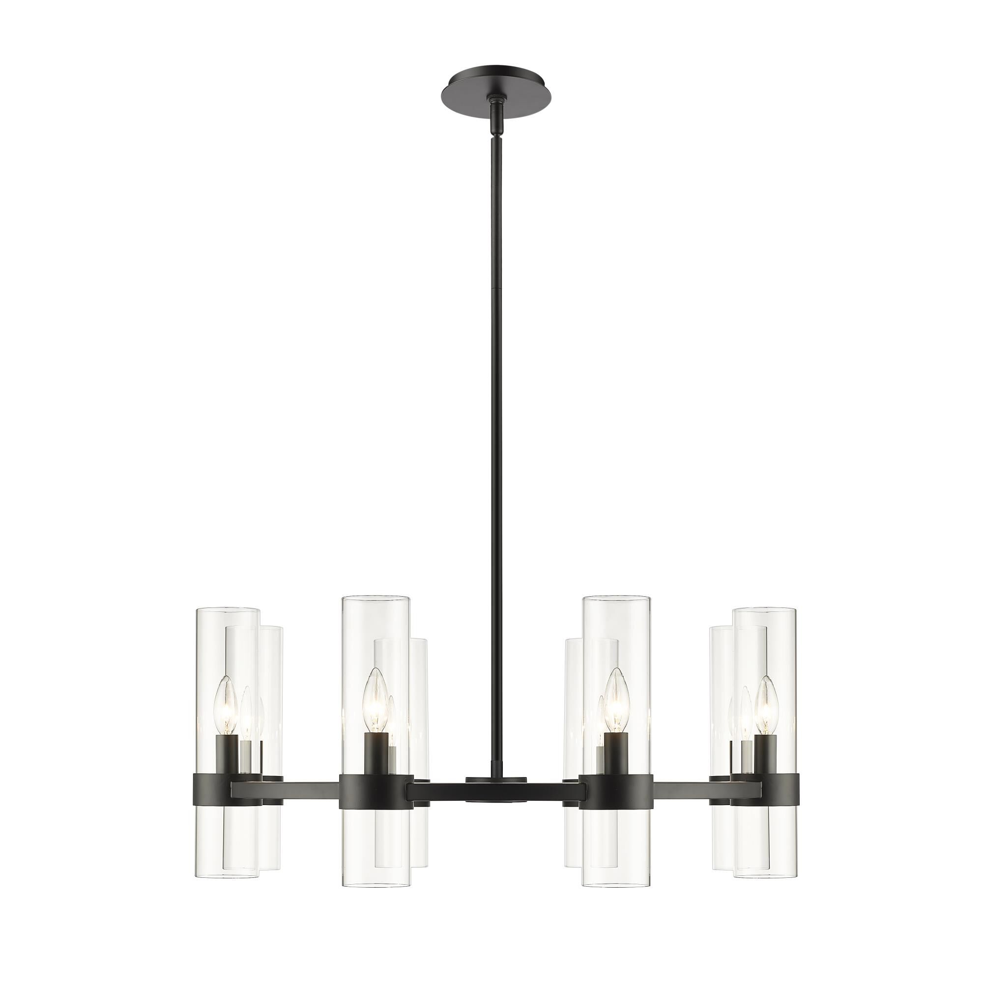 Datus 32 Inch 8 Light Chandelier by Z-Lite