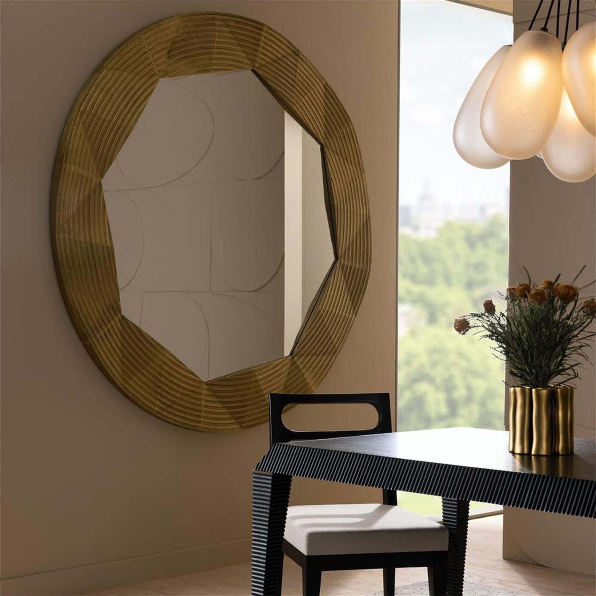 Shown in Antique Brass finish