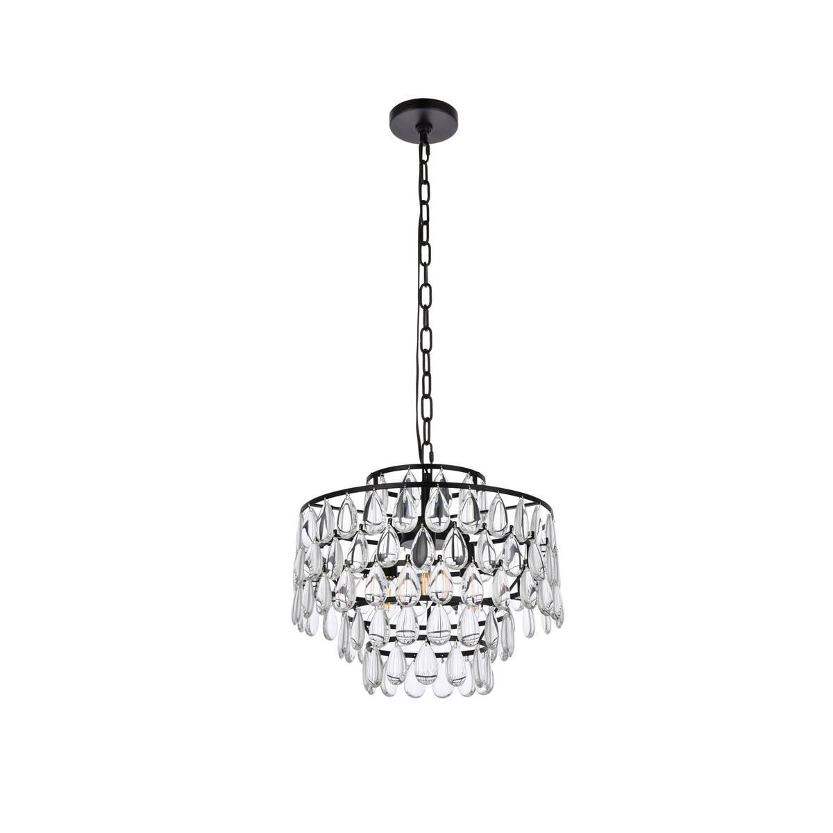 Mila 16 Inch Large Pendant by Elegant Lighting