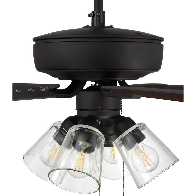 Pro Plus 52 Inch Ceiling Fan with Light Kit by Craftmade