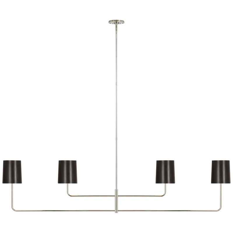 Barbara Barry Go Lightly 70 Inch 4 Light LED Linear Suspension Light by Visual Comfort Signature Collection