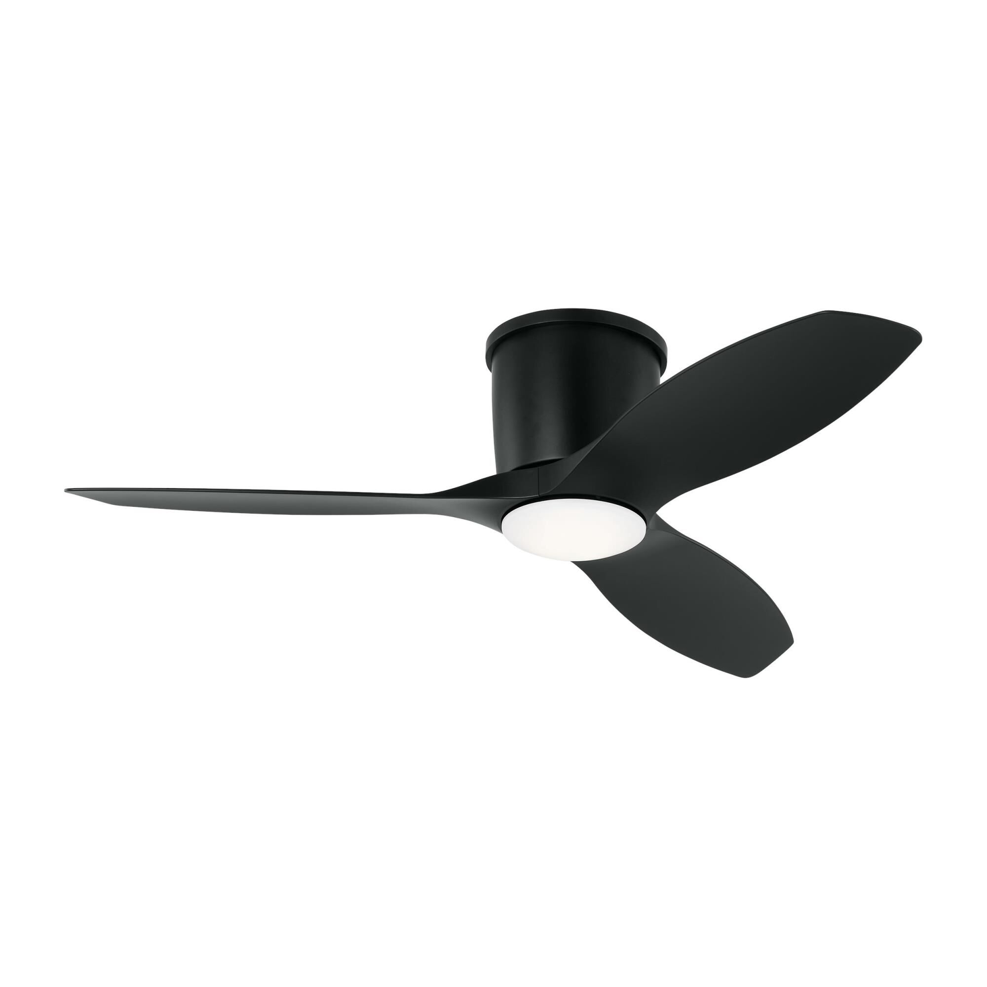 Titus 44 Inch Flush Mount Fan with Light Kit by Generation Lighting