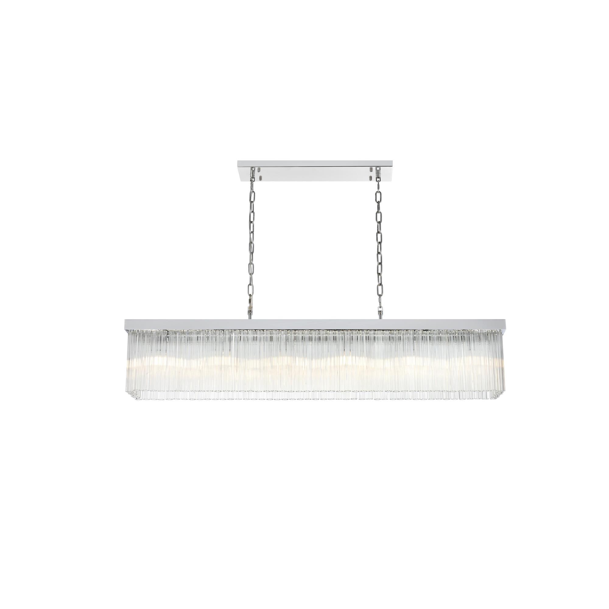 Harlow 49 Inch Linear Suspension Light by Elegant Lighting