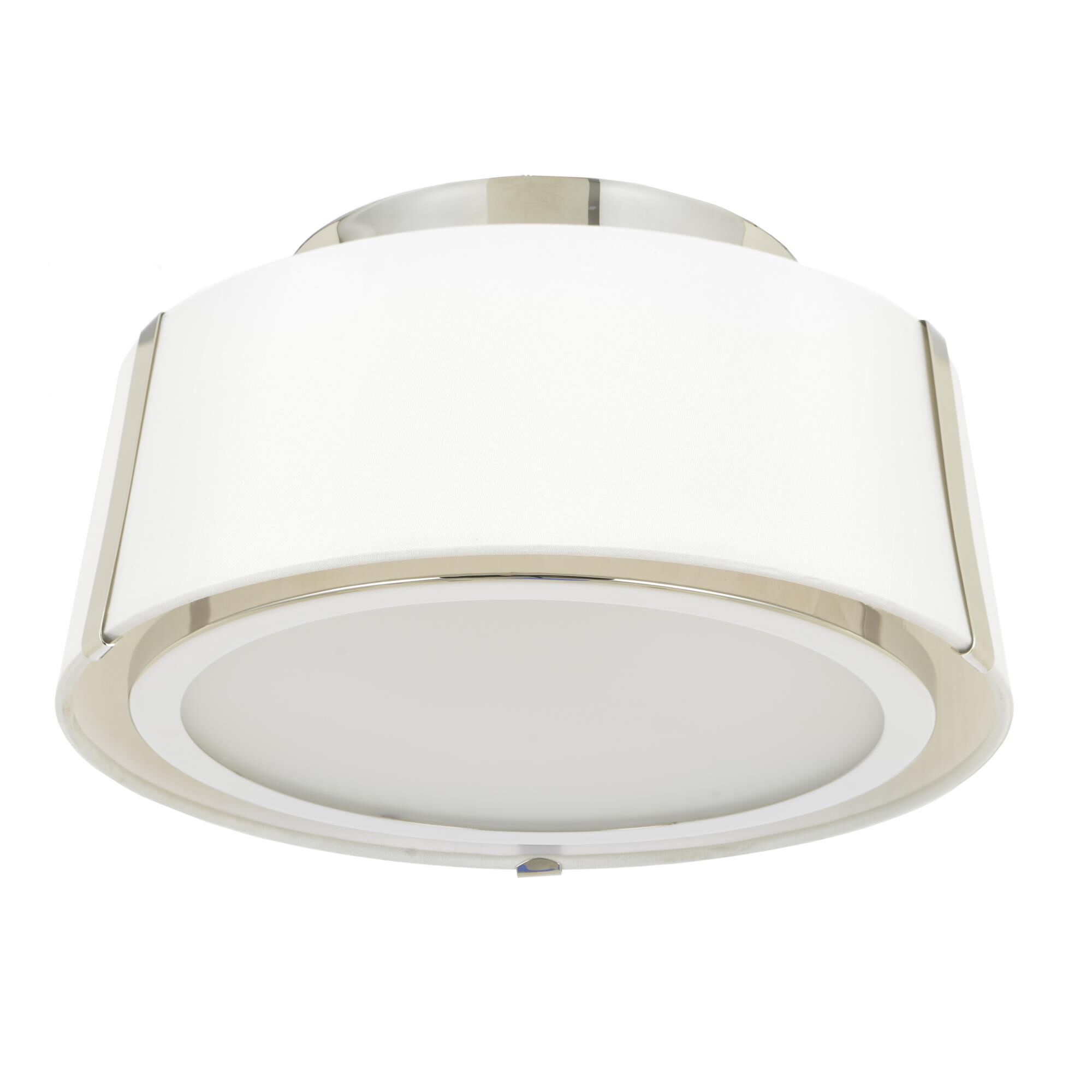 Fulton 12 Inch 2 Light Semi Flush Mount by Crystorama
