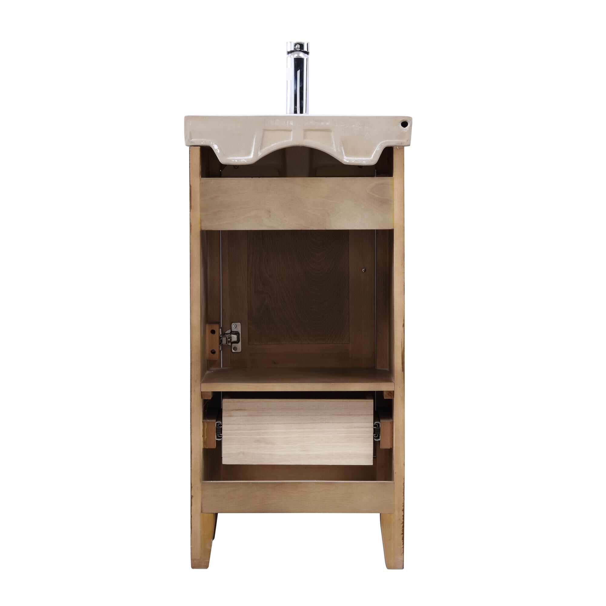 Shown in Antique Coffee finish