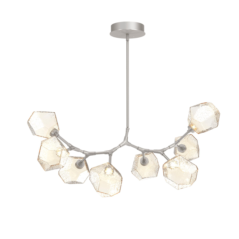 Gem 46 Inch Linear Chandelier by Hammerton Studio