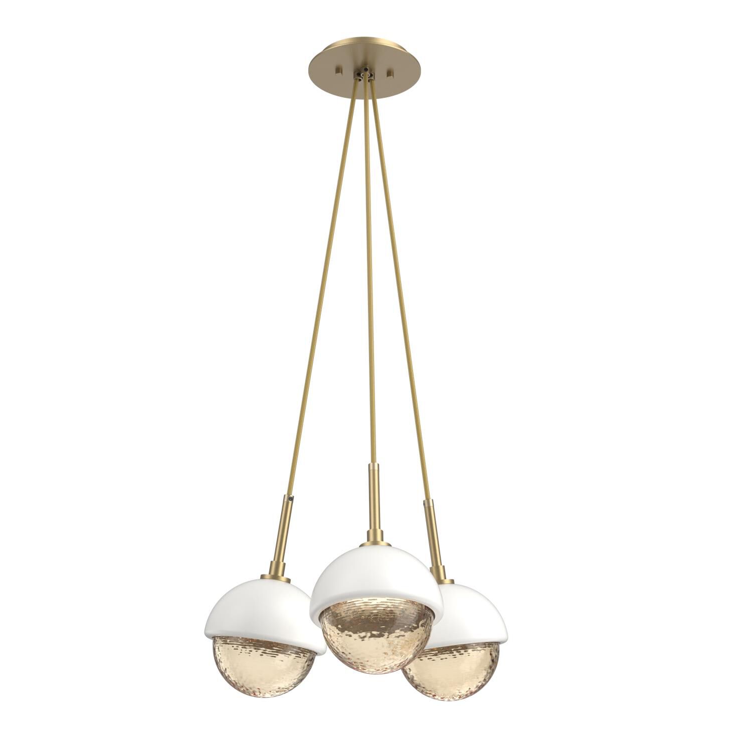Levi Wilson Cabochon 13 Inch Multi Pendant Light by Hammerton Studio