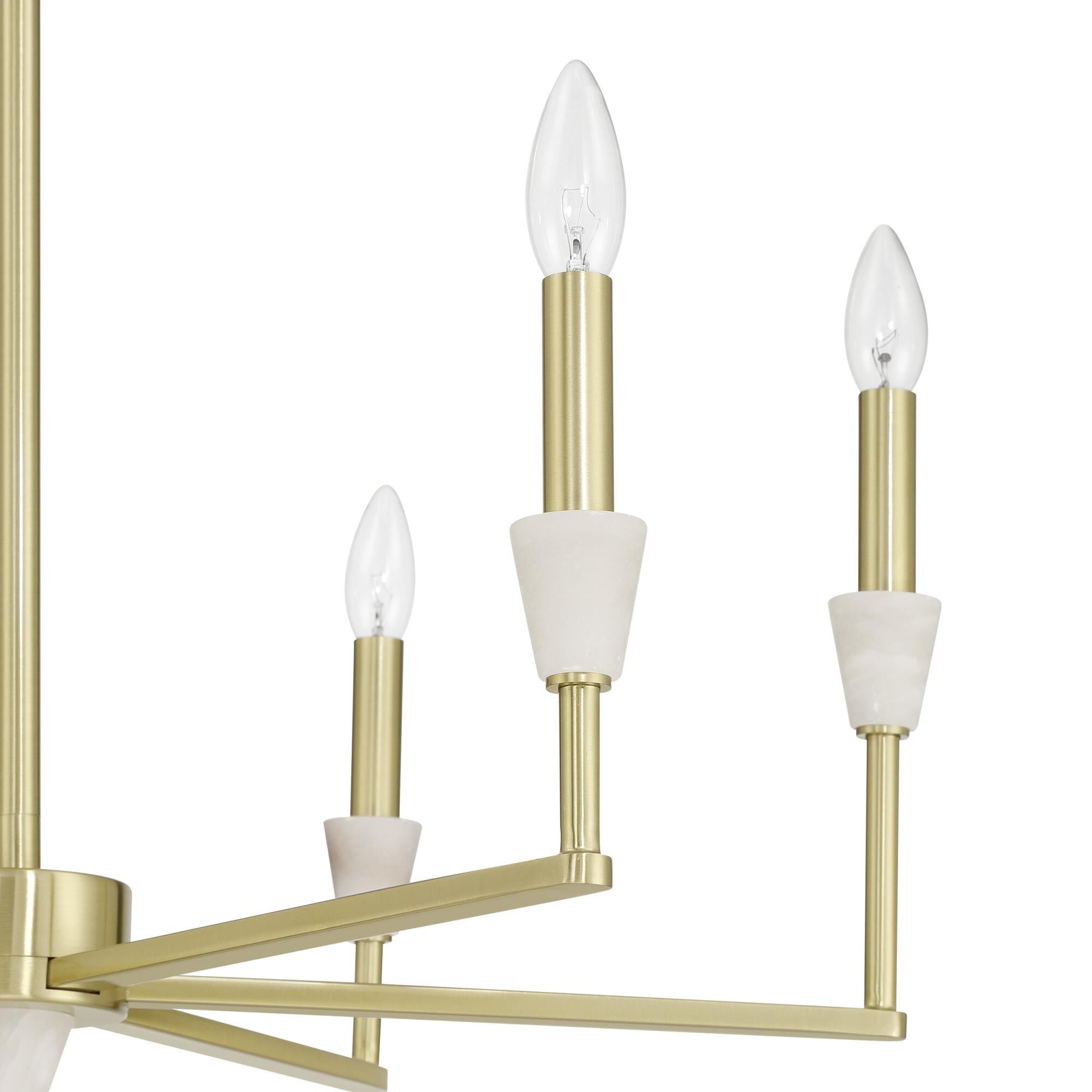 Shown in Brushed Gold finish