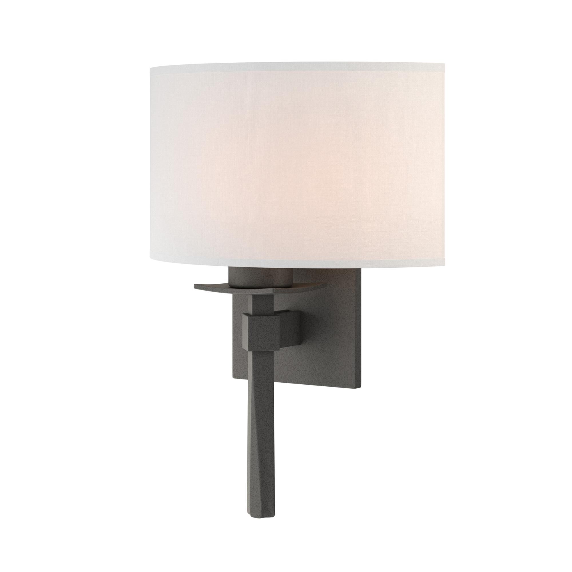 Shown in Natural Iron finish and Natural Anna shade
