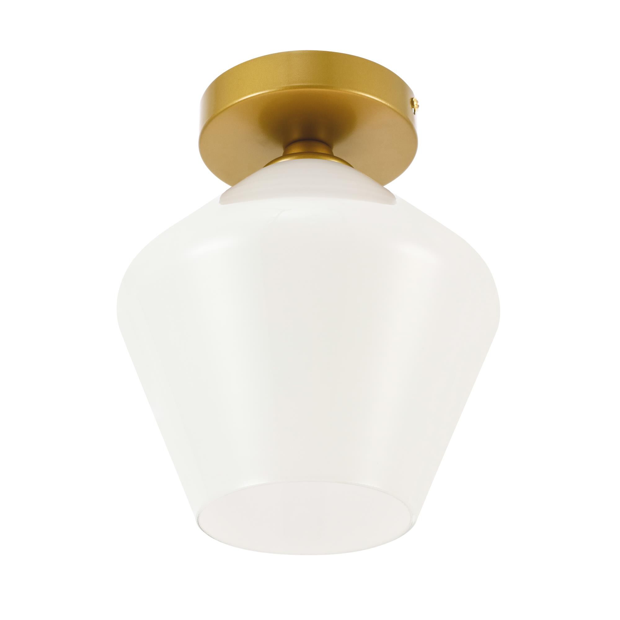 Gene 8 Inch Semi Flush Mount by Elegant Lighting