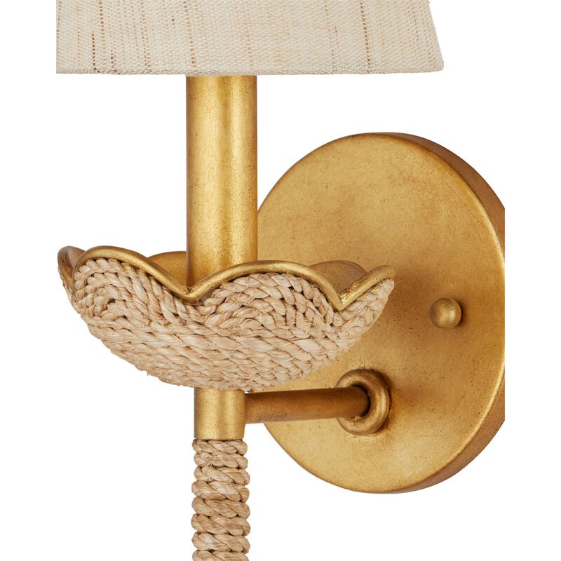Suzanne Duin Vichy 5 Inch Wall Sconce by Currey and Company