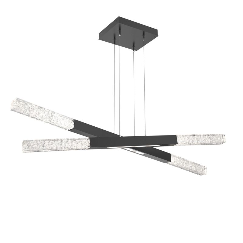 Axis 48 Inch 12 Light Linear Chandelier by Hammerton Studio