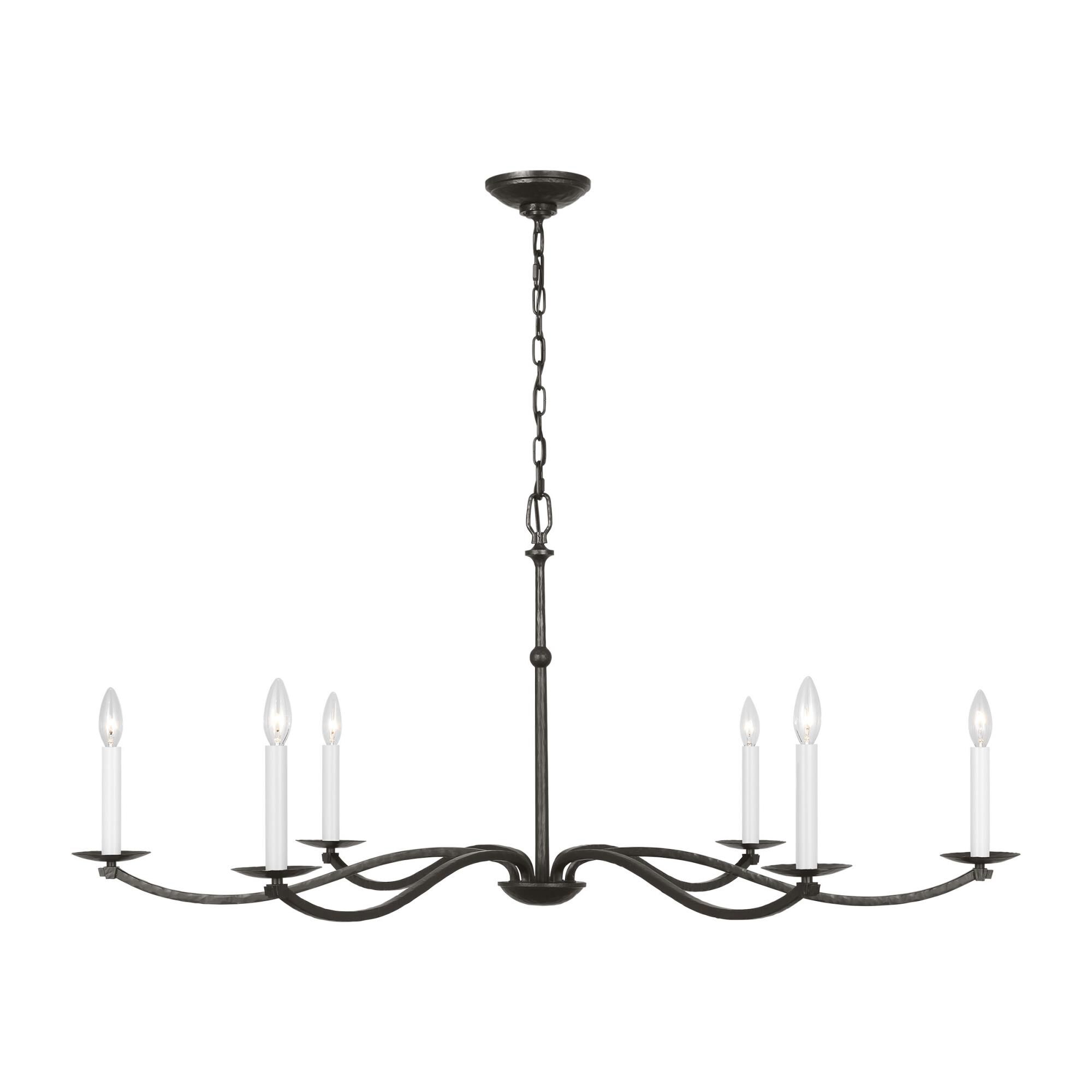 Chapman & Myers Wellen 48 Inch Chandelier by Visual Comfort Studio Collection