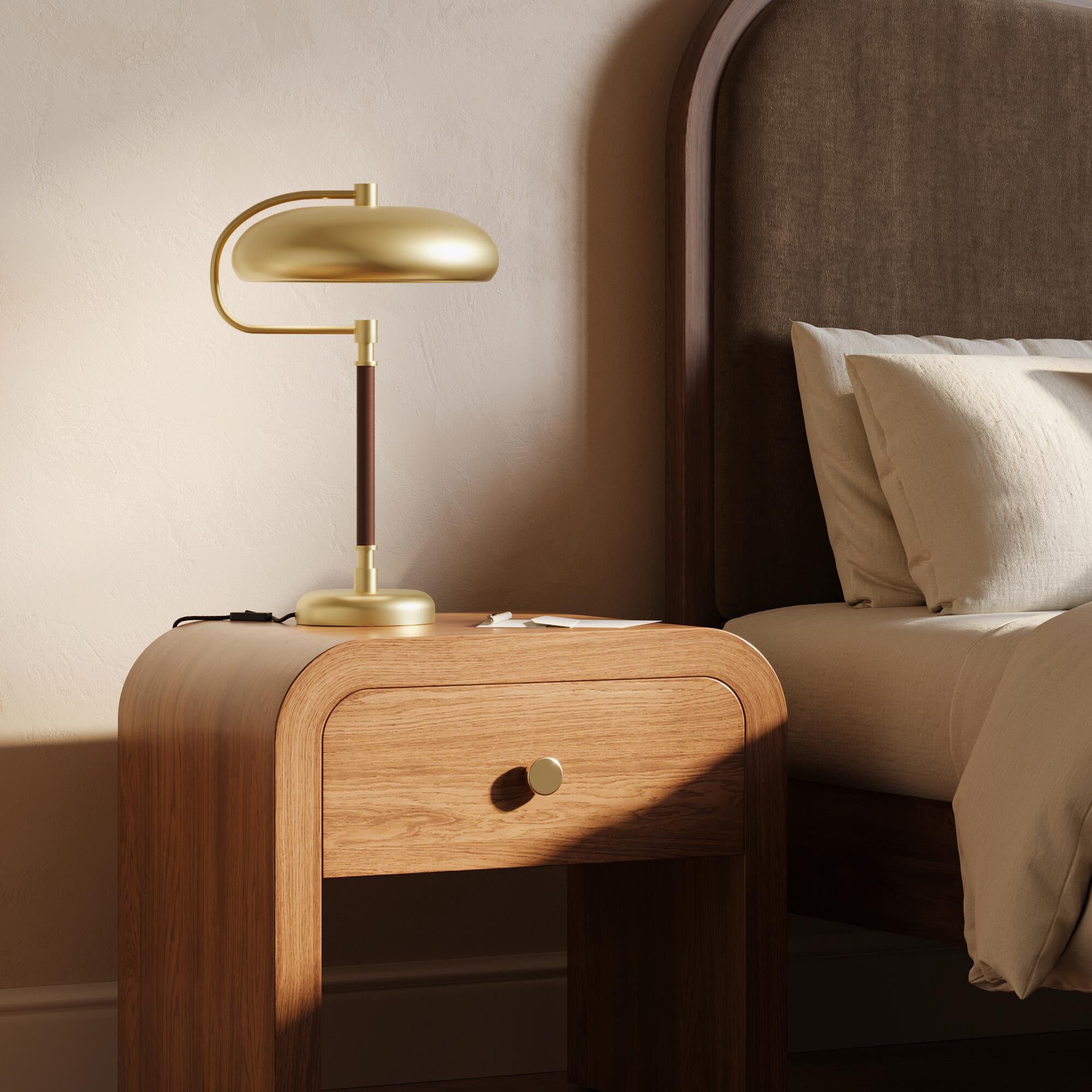 Lumina 19 Inch Desk Lamp by Allure Design Haus