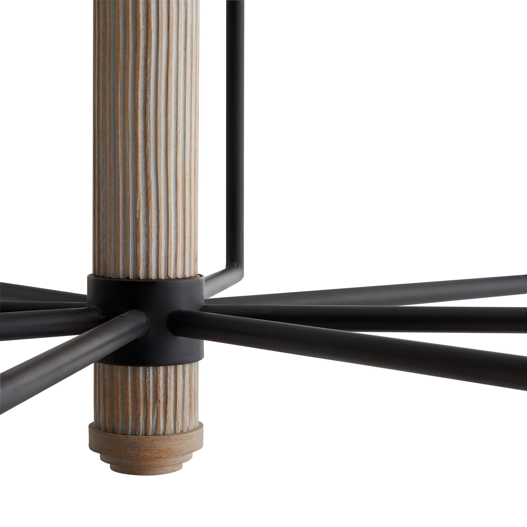 Shown in Blackened Iron finish