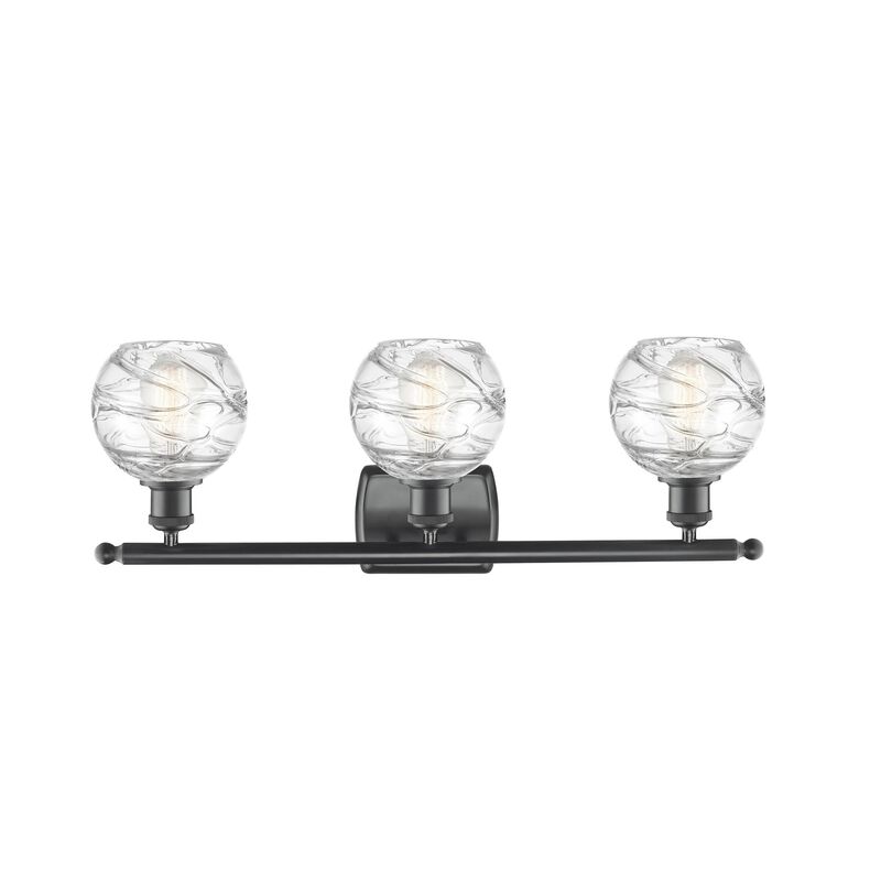 Bruno Marashlian Athens Deco Swirl 26 Inch Bath Vanity Light by Innovations Lighting