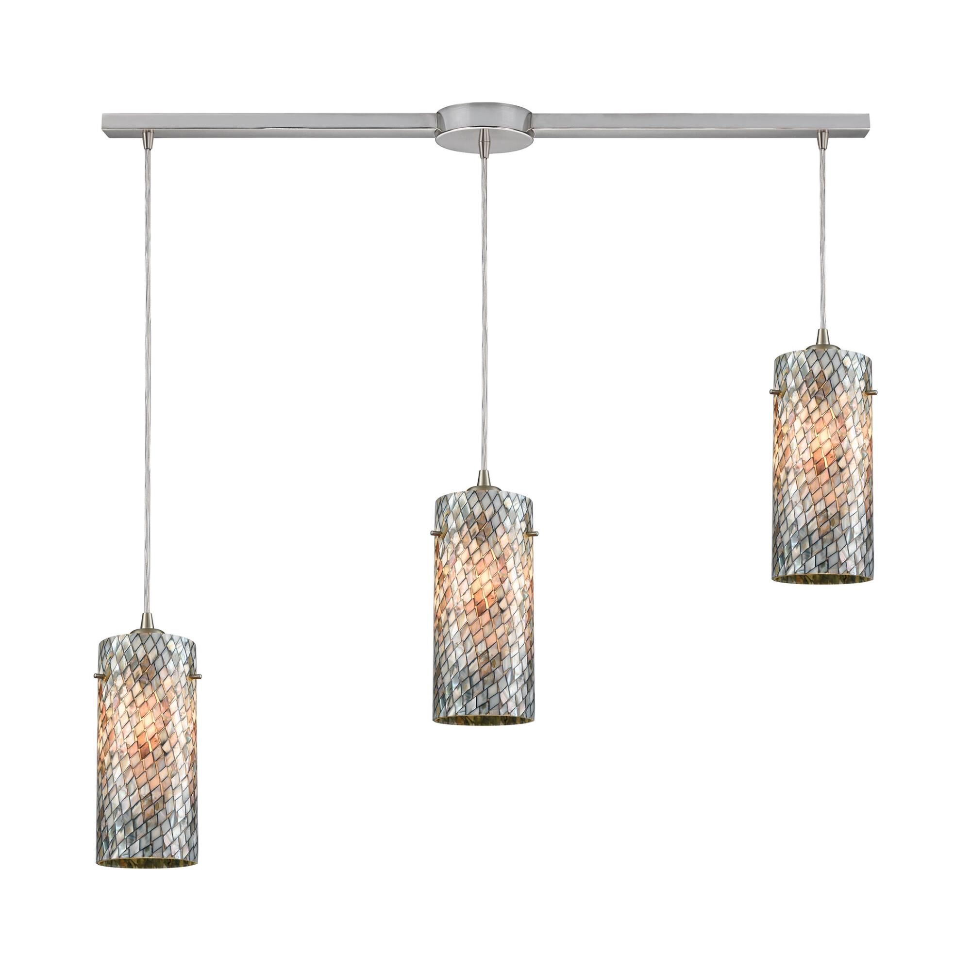 Capri 38 Inch 3 Light Linear Suspension Light by ELK Lighting