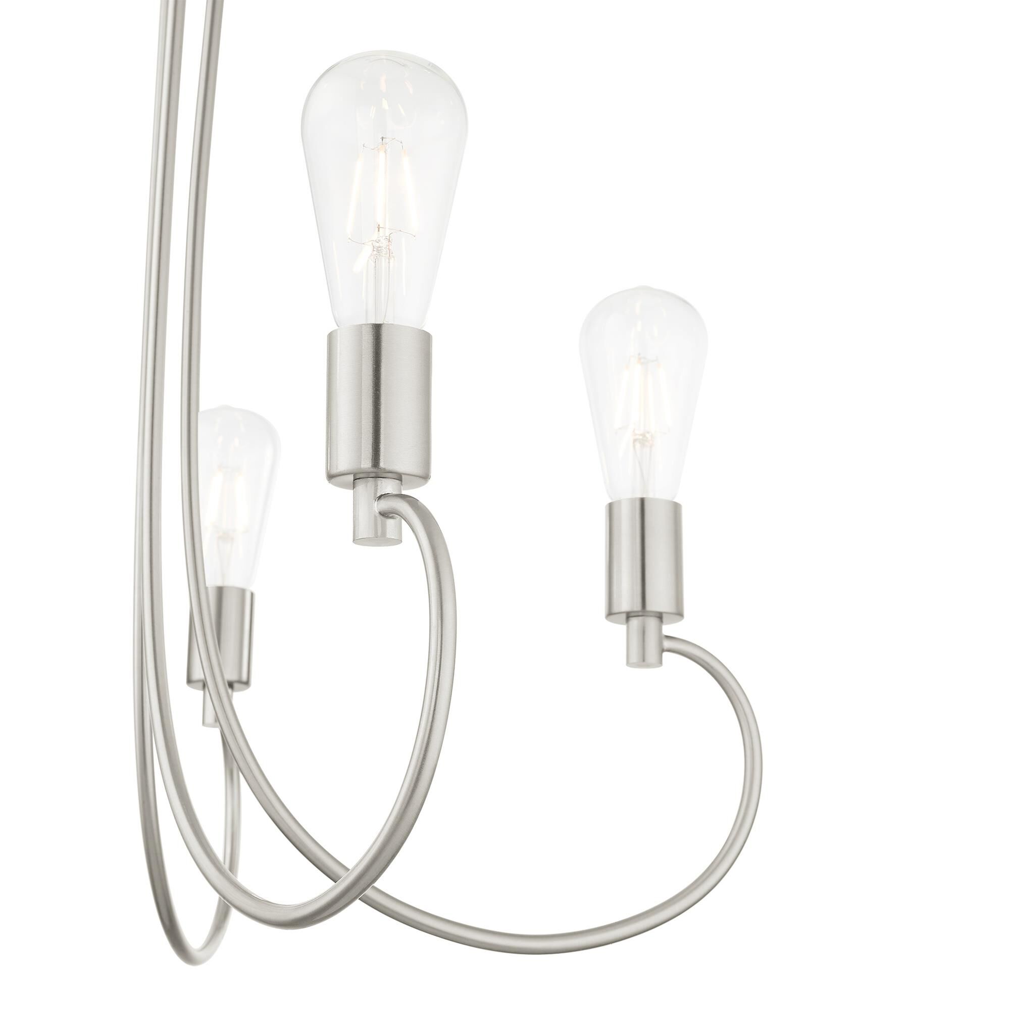 Shown in Brushed Nickel finish